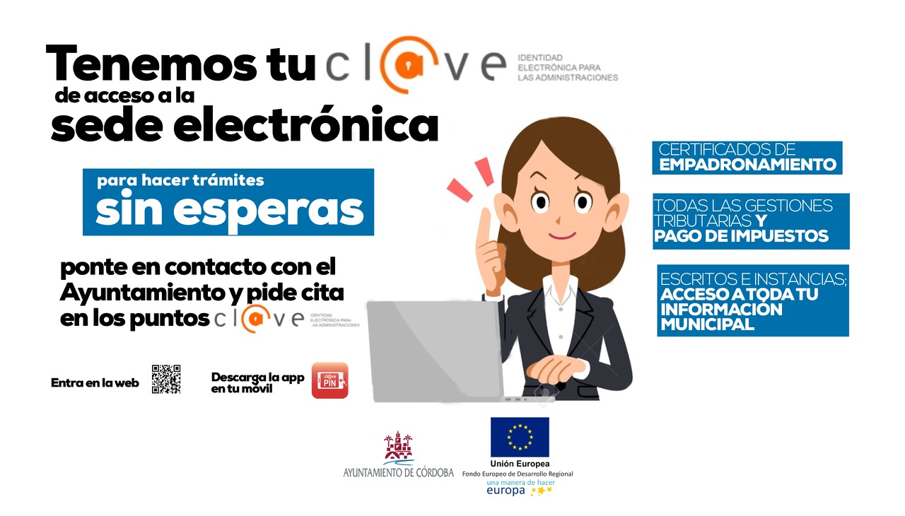 Tenemos tu CL@VE de acceso a la Sede Electrónica