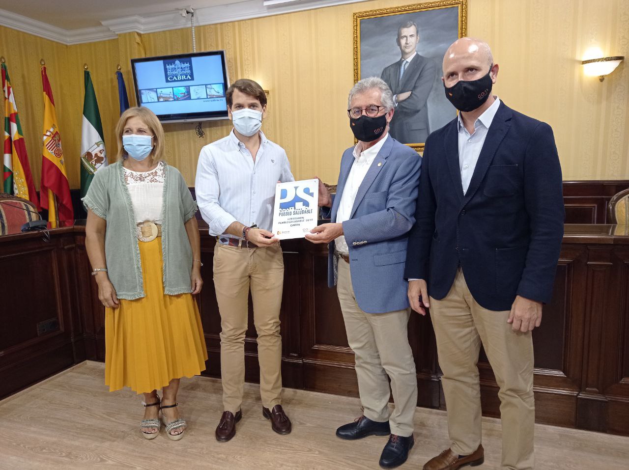 El Colegio de Médicos de Córdoba otorga a Cabra el reconocimiento Pueblo Saludable 2019 – Ayuntamiento de Cabra