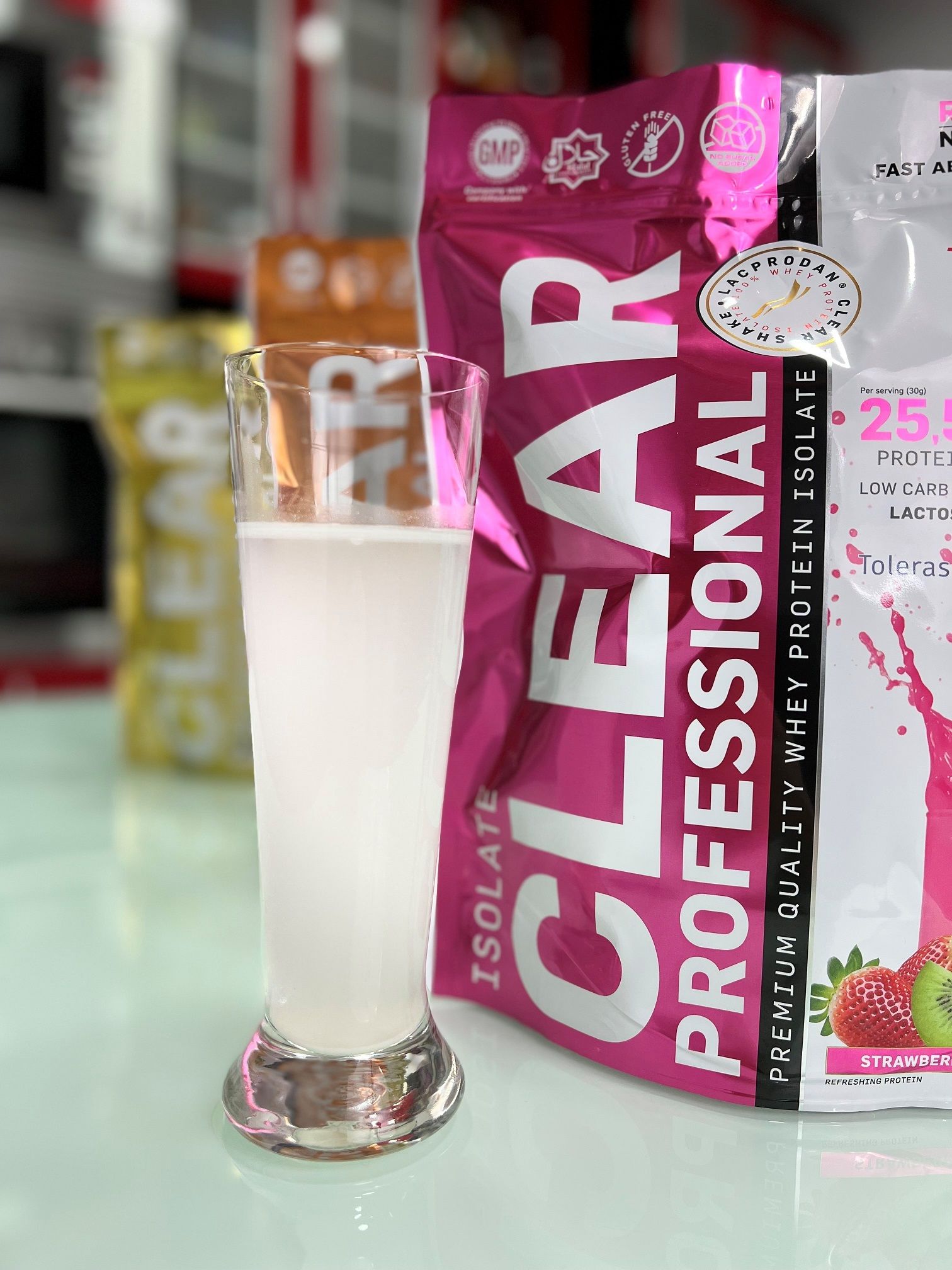 Isolate ClearShake el batido de proteína sin lactosa y sin gluten que revoluciona el mercado