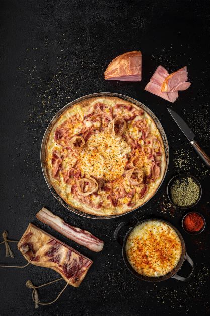 Los españoles prefieren la pizza con jamón dulce