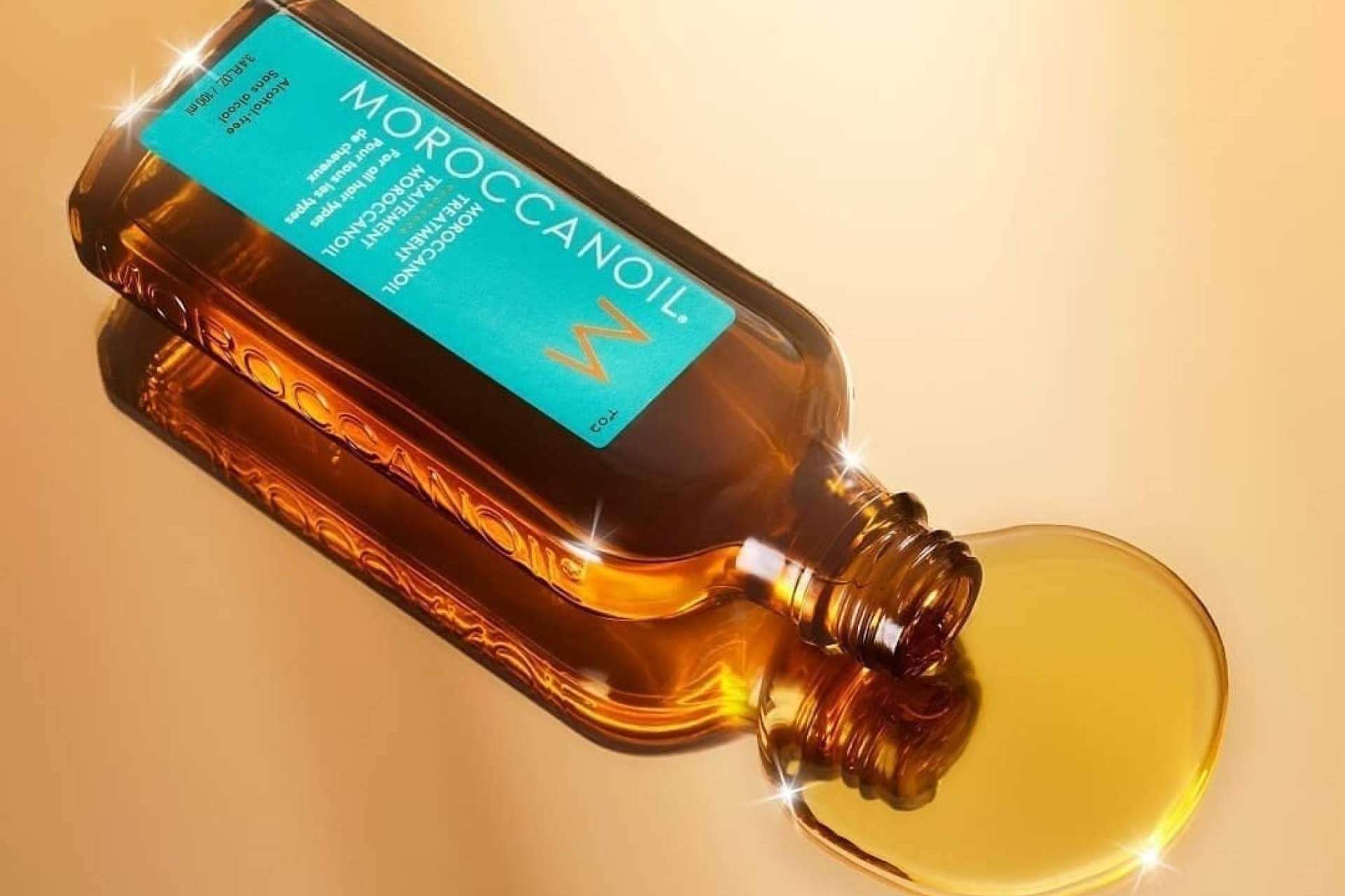 Los productos originales y el aceite de tratamiento de Moroccanoil, disponibles en Llarcó