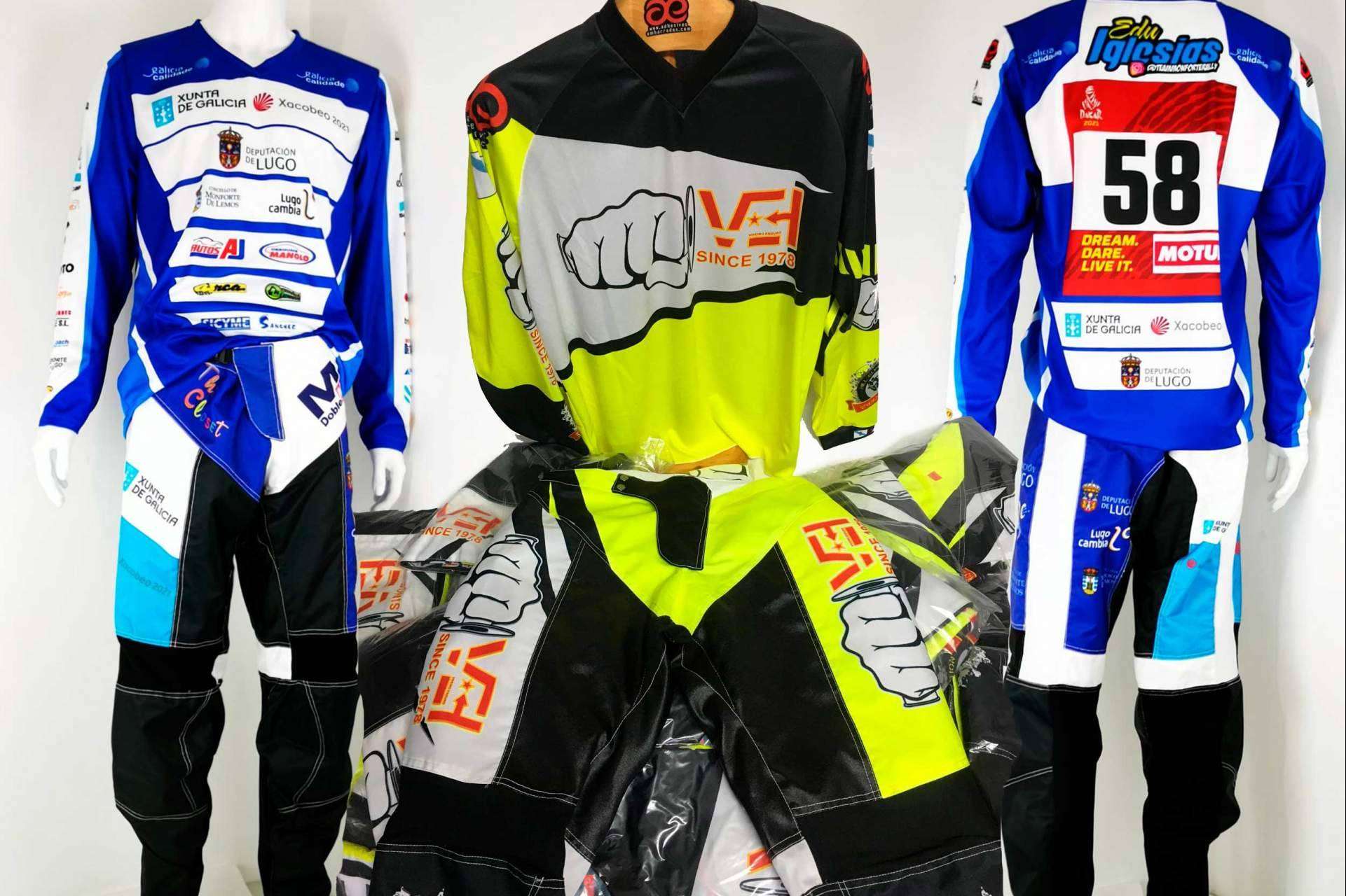 Toda la ropa off road que los pilotos necesitan se puede encontrar en ADHESIVOSEMBARRADOS