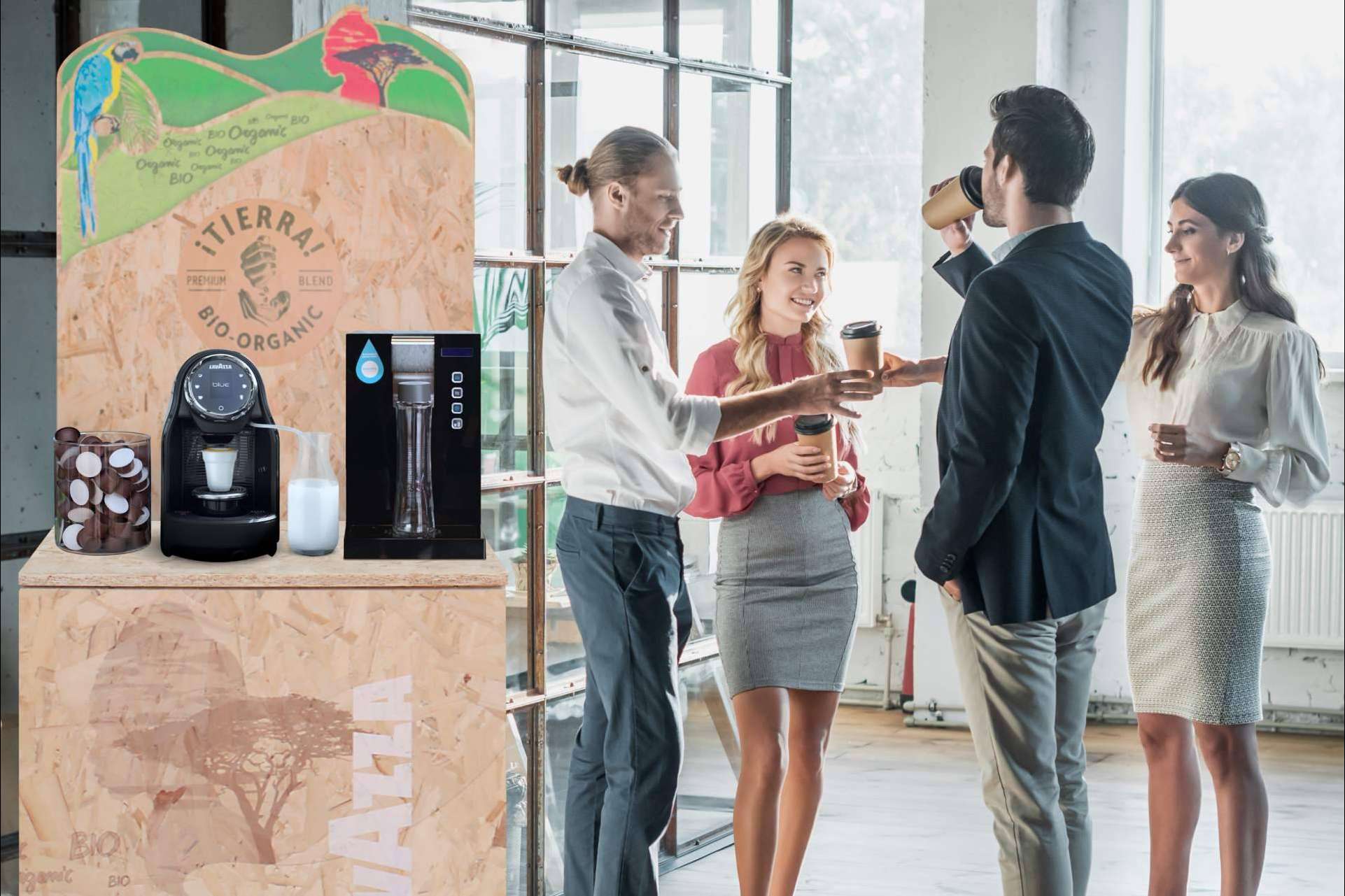 Café de calidad y agua para empresas con los servicios de Espressa Coffee & Water