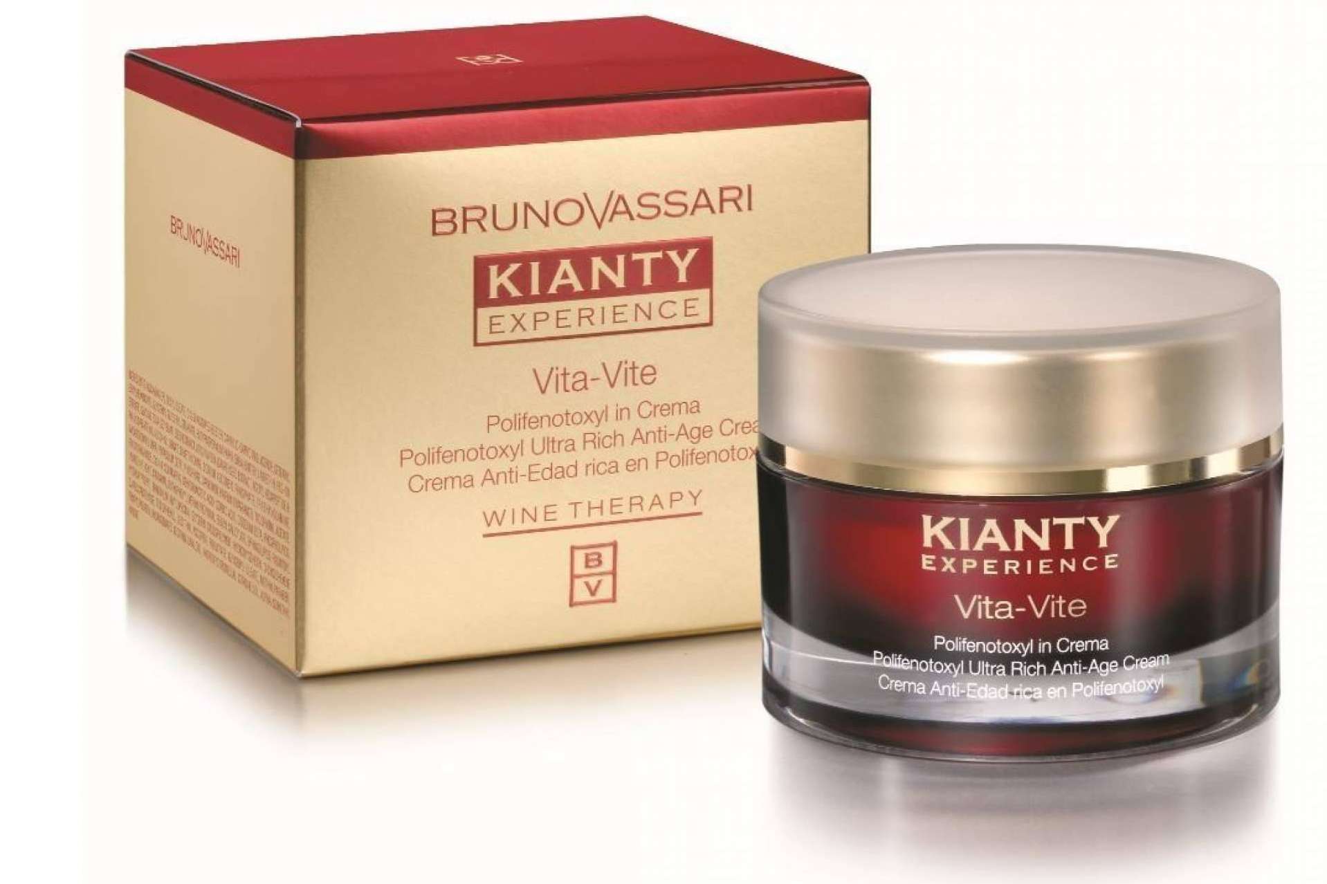 Kianty, la línea antiedad y antiarrugas de Bruno Vassari en la web autorizada Llarcó