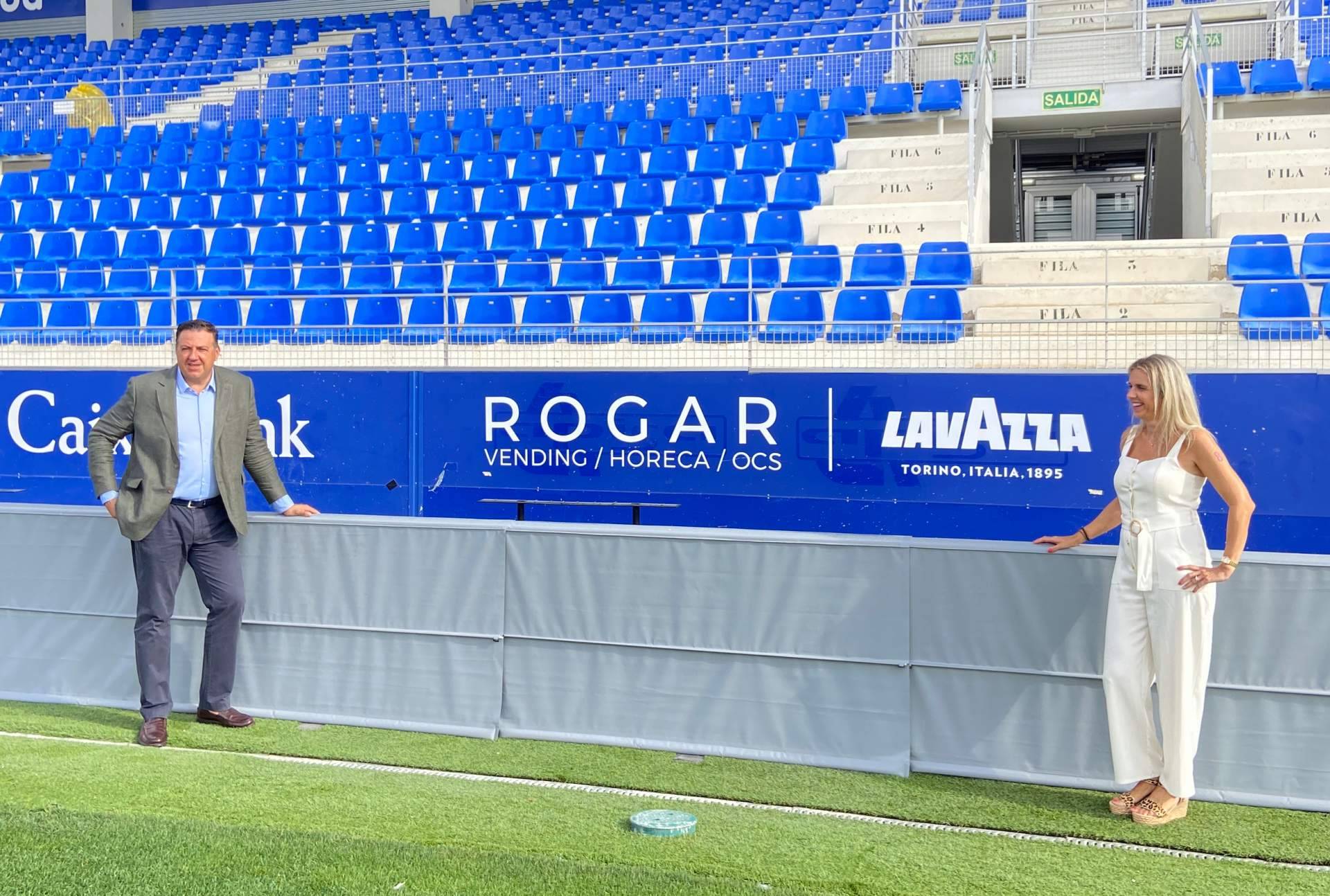 El distribuidor autorizado de Lavazza que se convierte en proveedor oficial de café del SDHuesca, ROGAR