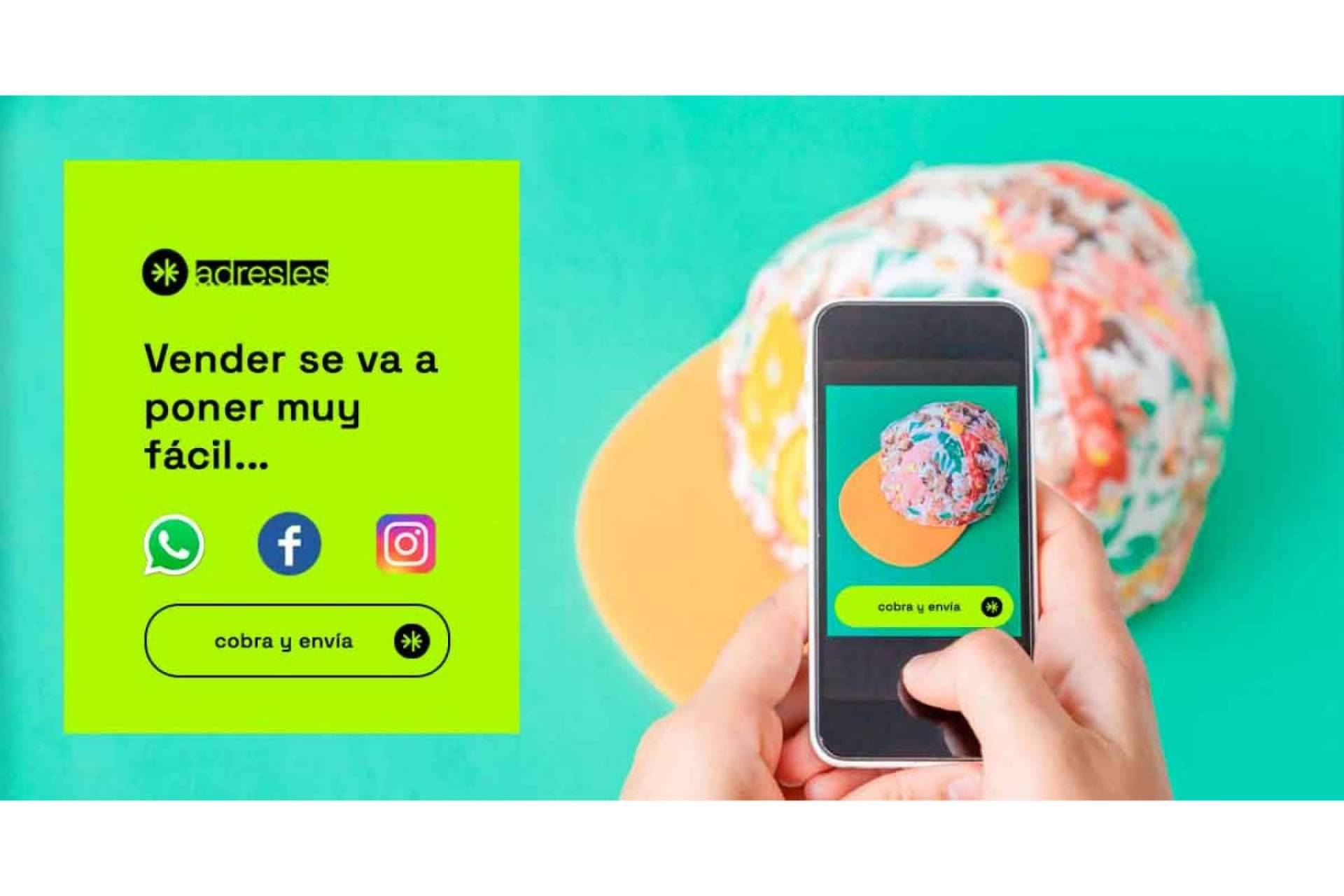 Cobrar y enviar en un click con adresles, vender online se va a volver muy fácil