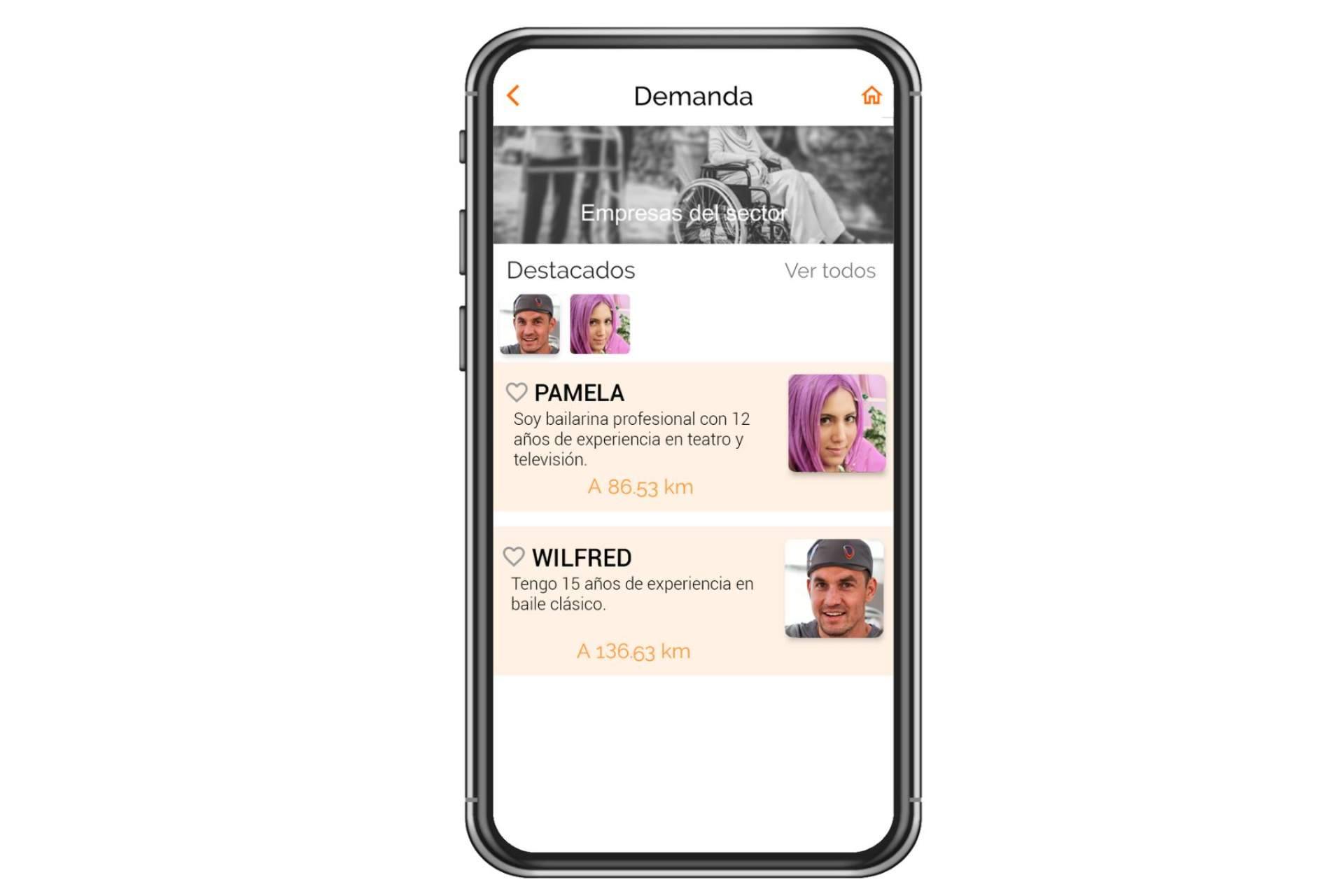 Kelly Finder es una app de proximidad de gestión de servicios