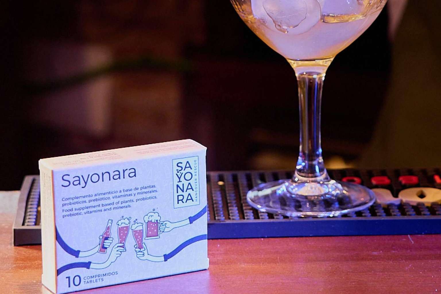 Sayonara, un remedio natural para combatir la resaca