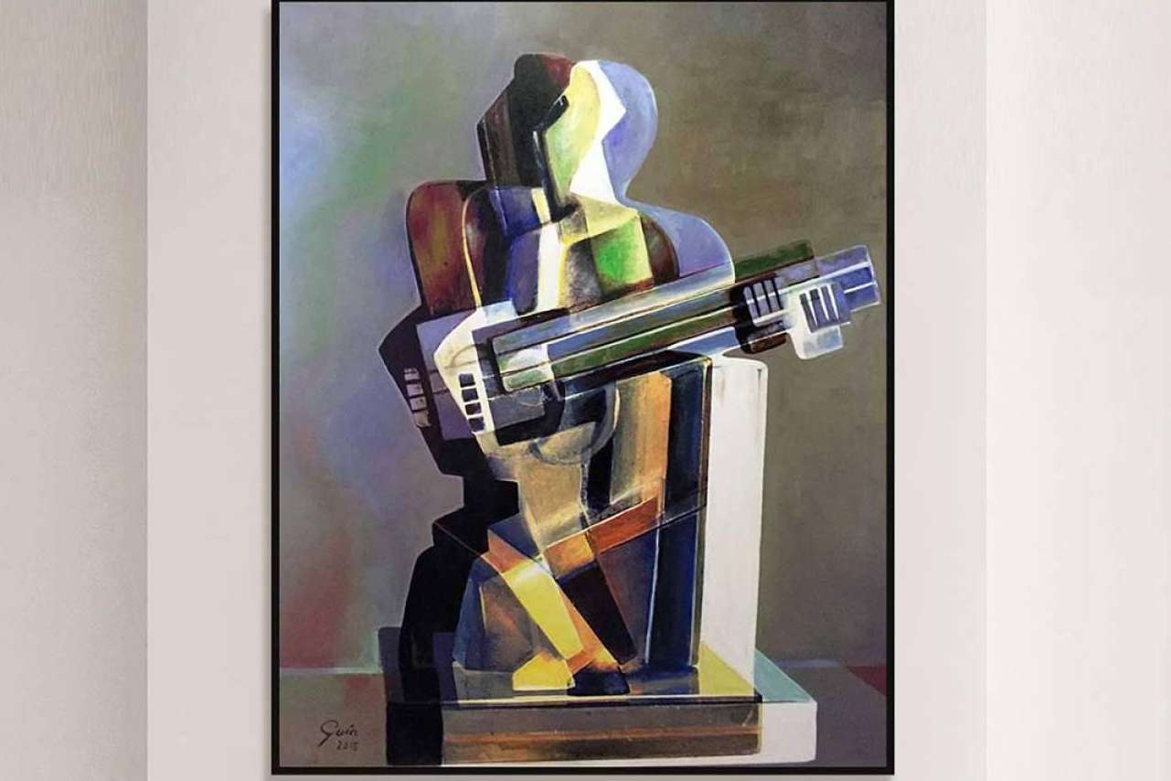 Miguel Guía, un referente actual del arte cubista