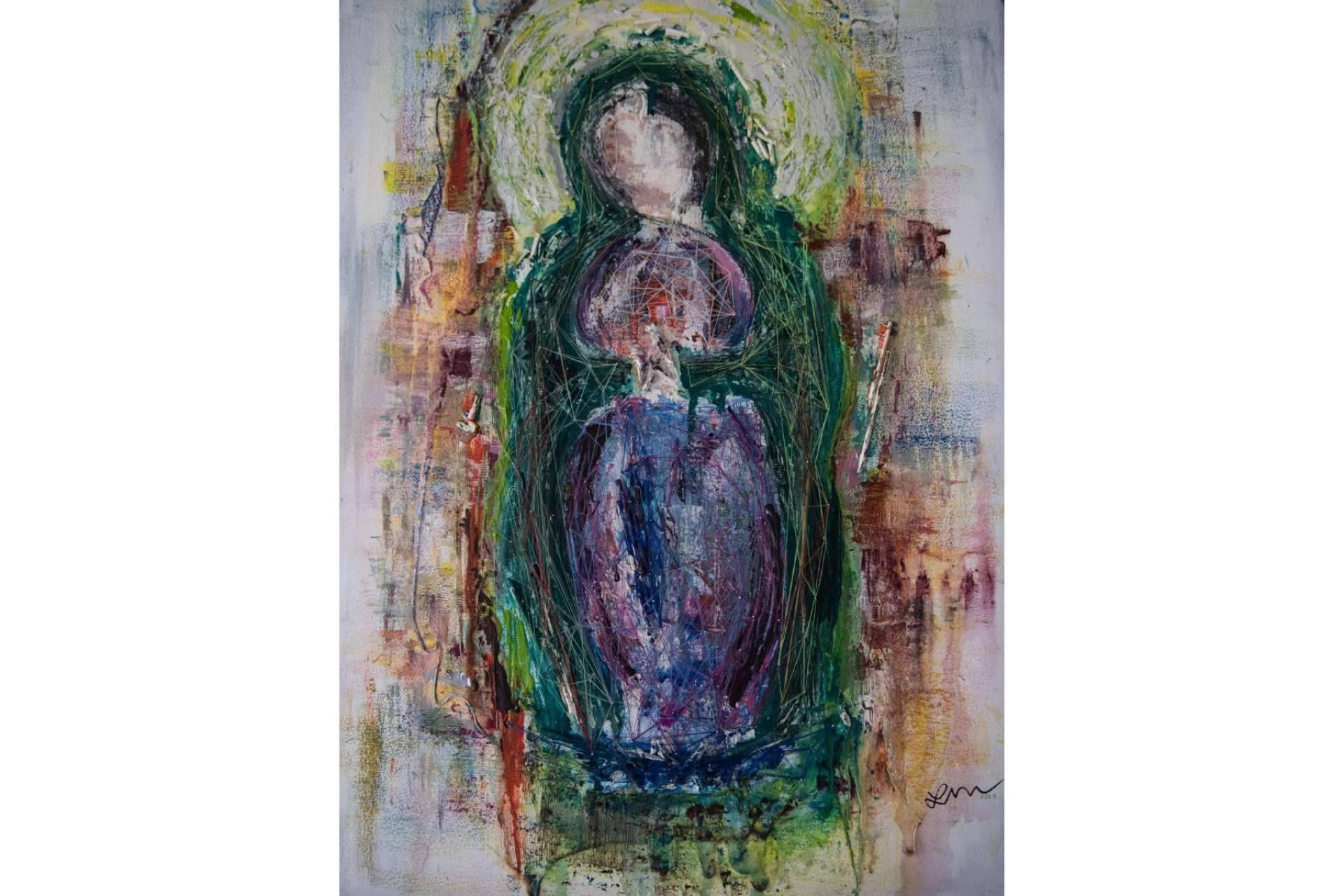 Lorena Martín, artista de Hilos de Marte