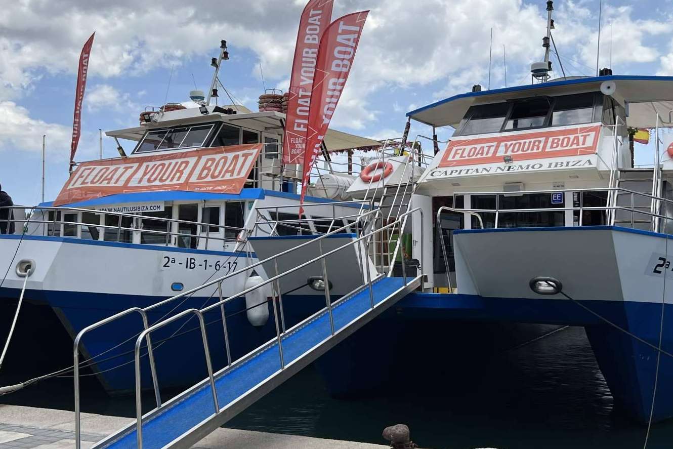 Unas de las mejores fiestas en Ibiza llegan con Float Your Boat Ibiza