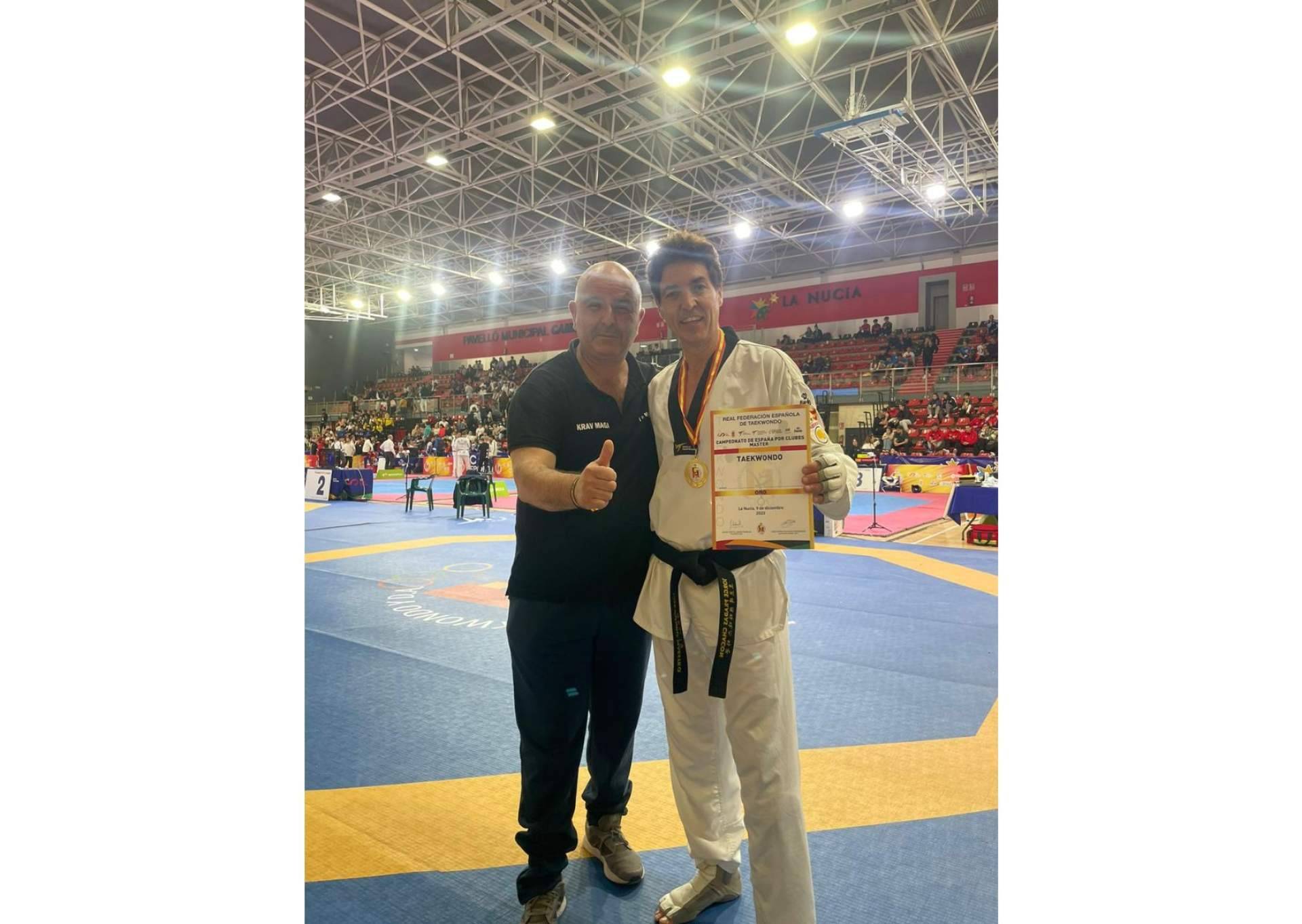 Nueva conquista de Jorge Pradas, campeón de España de Taekwondo 2023
