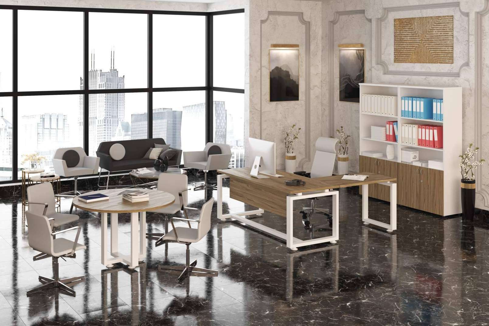 Decorar un espacio de trabajo con diseño y funcionalidad, con OfficeDeco