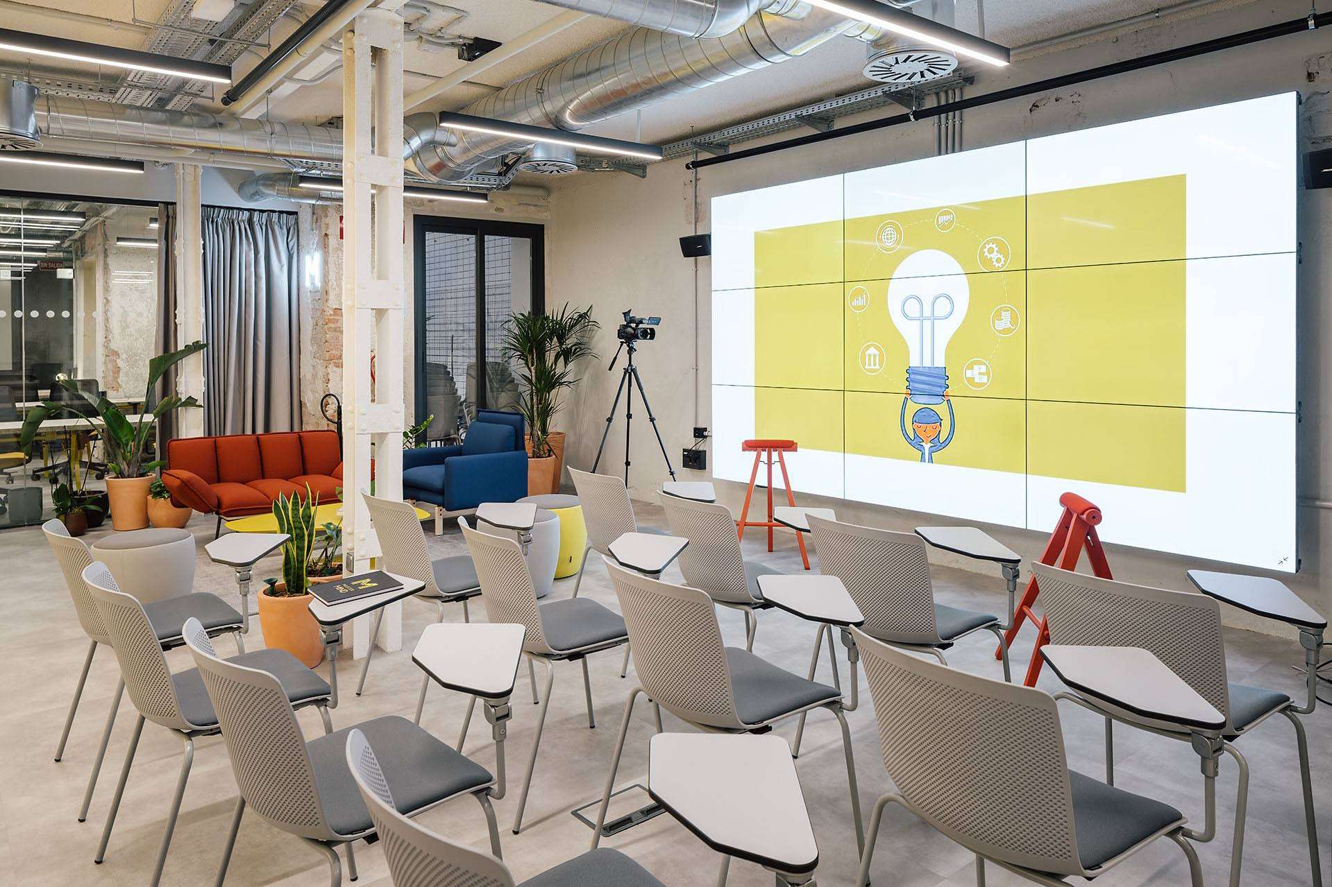 Mastermind Place, una sala de eventos y de grabación de podcast en el centro de Madrid