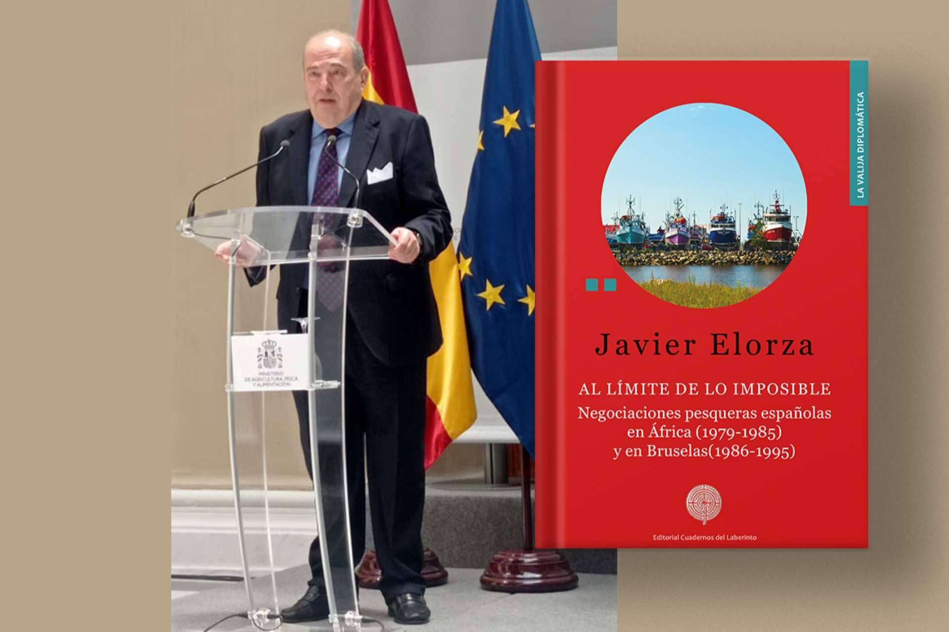 Llega a las librerías el nuevo libro de Javier Elorza sobre negociaciones pesqueras internacionales