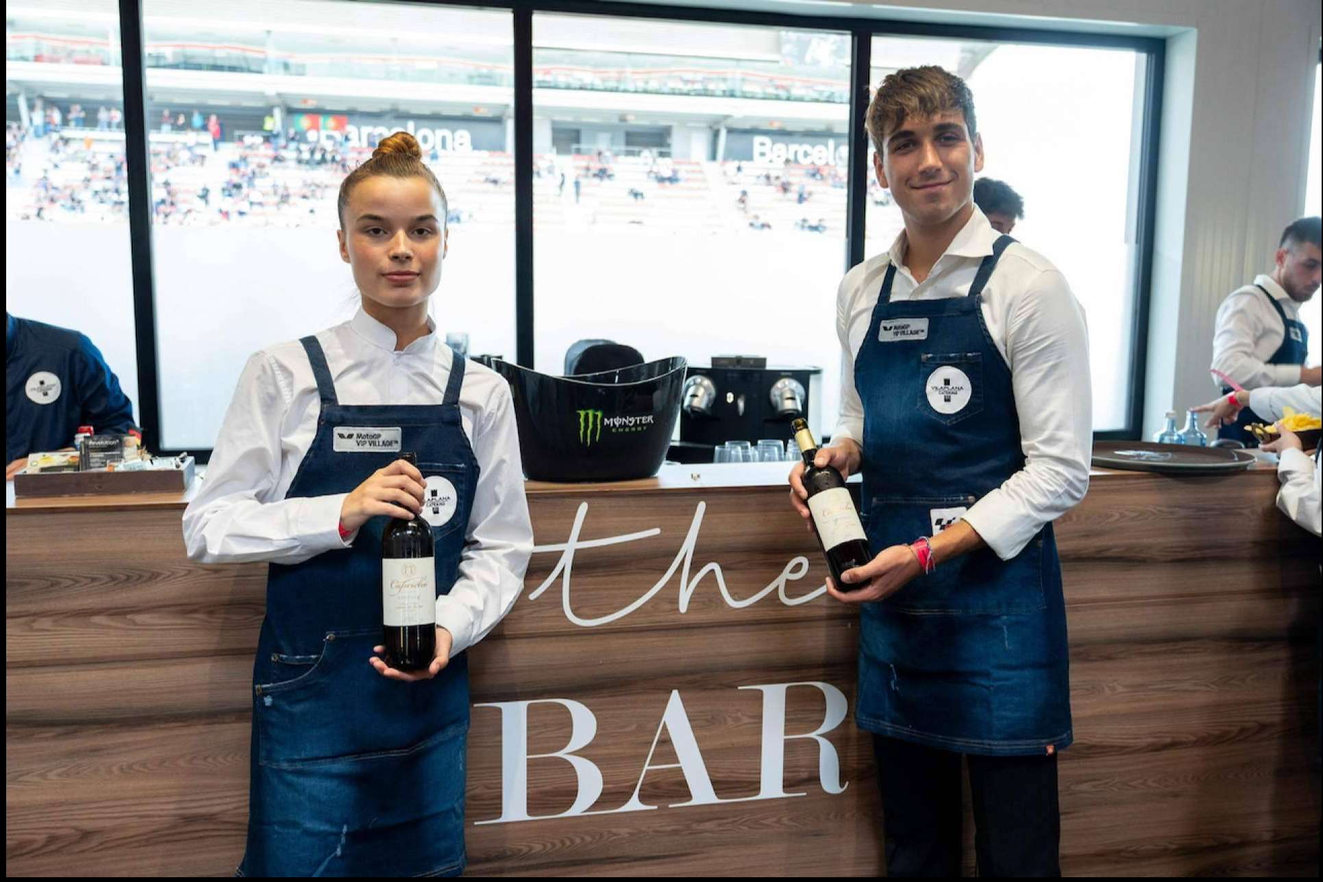 Gancedo acompaña la alta cocina de chefs con Estrella Michelin en MotoGP VIP Village™