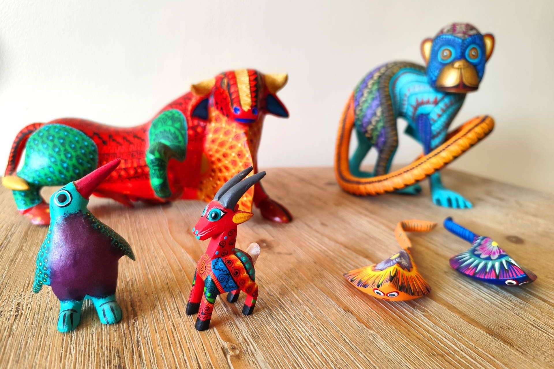 Maíz Maya anuncia la incorporación de piezas de artesanía, como los alebrijes