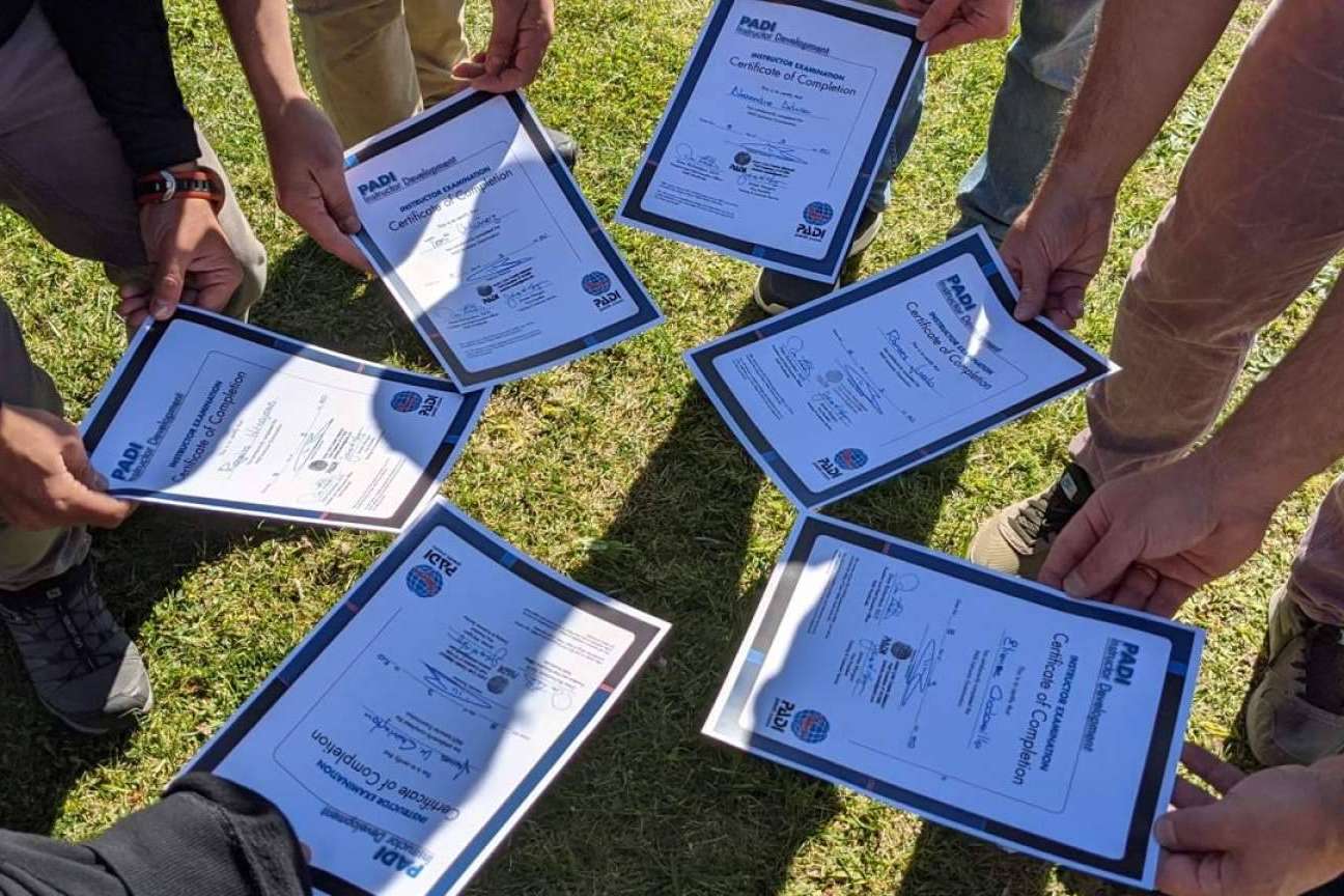 Convertirse en instructor de buceo PADI, de la mano de Miguel Coll
