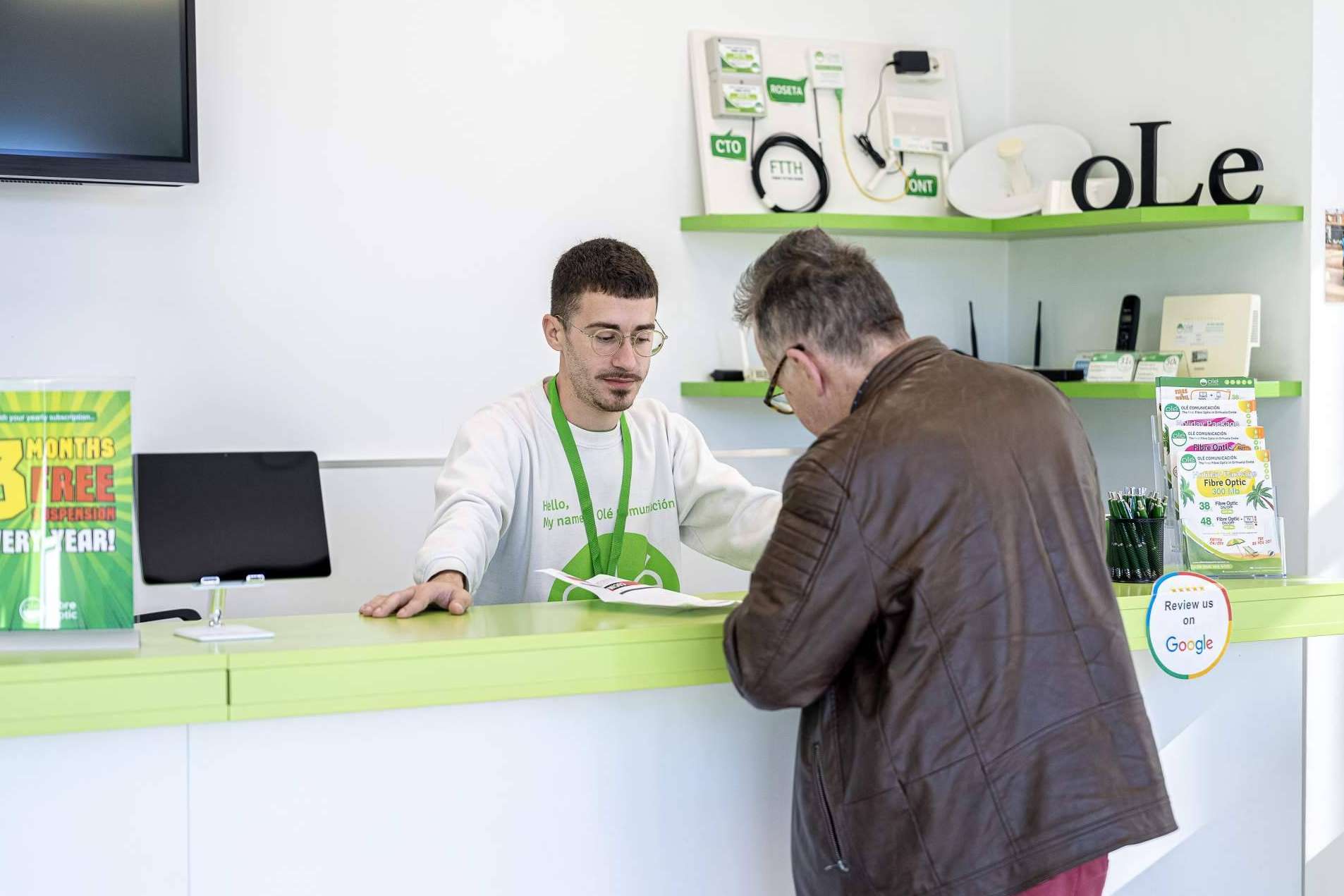 Olé Comunicación proporciona un servicio de internet de alta calidad en Orihuela Costa