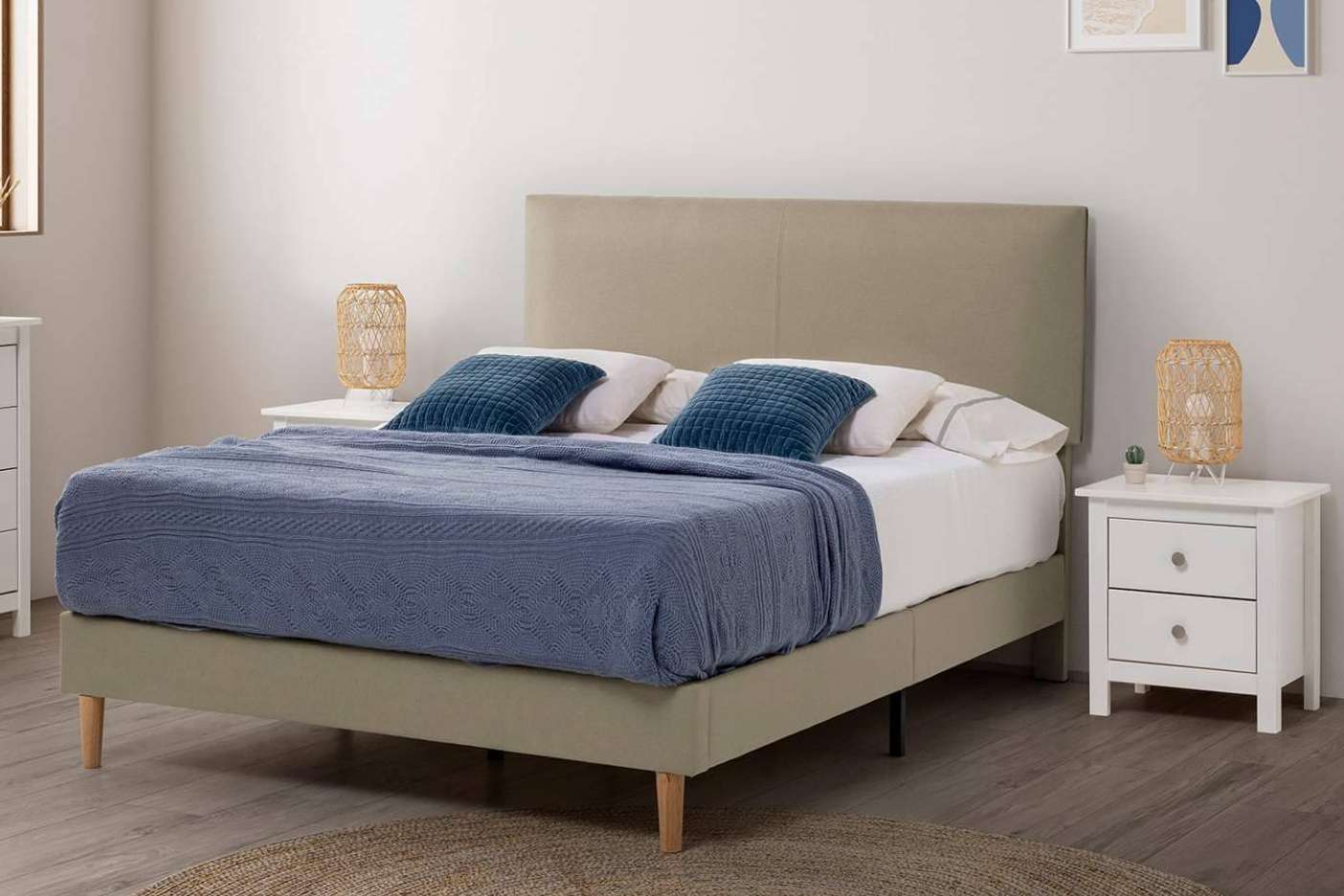 Mejorar el confort al dormir en camas tapizadas para dormitorios de matrimonio, de Top Mueble
