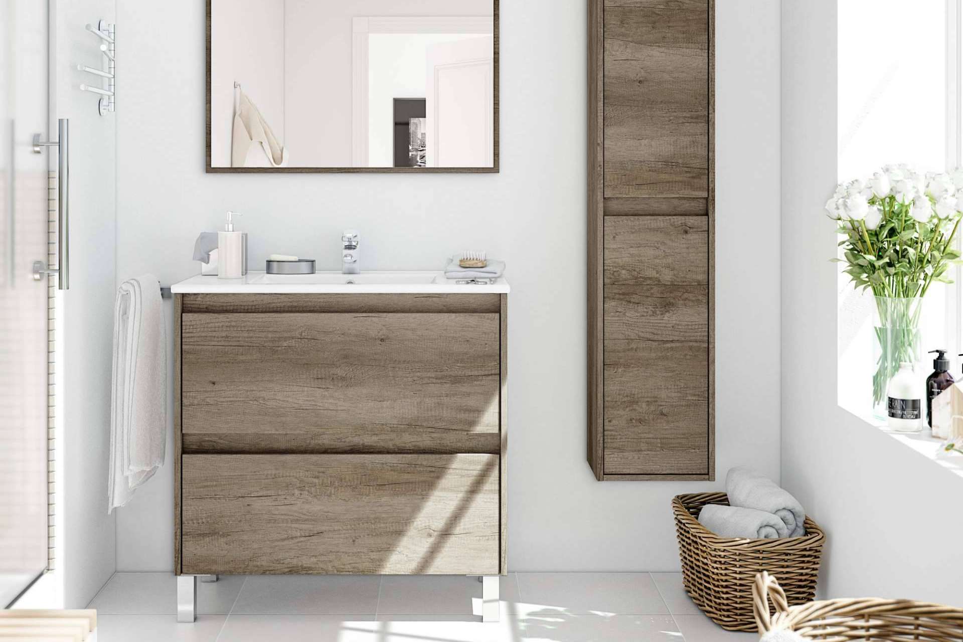 Muebles de baño modernos para ganar en funcionalidad, estilo y confort, con Top Mueble