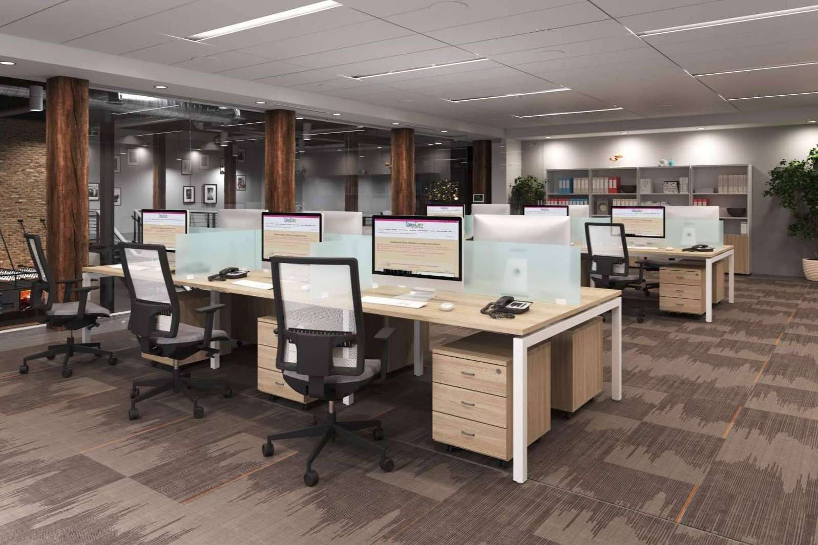 OfficeDeco, una alta variedad en mobiliario de oficina