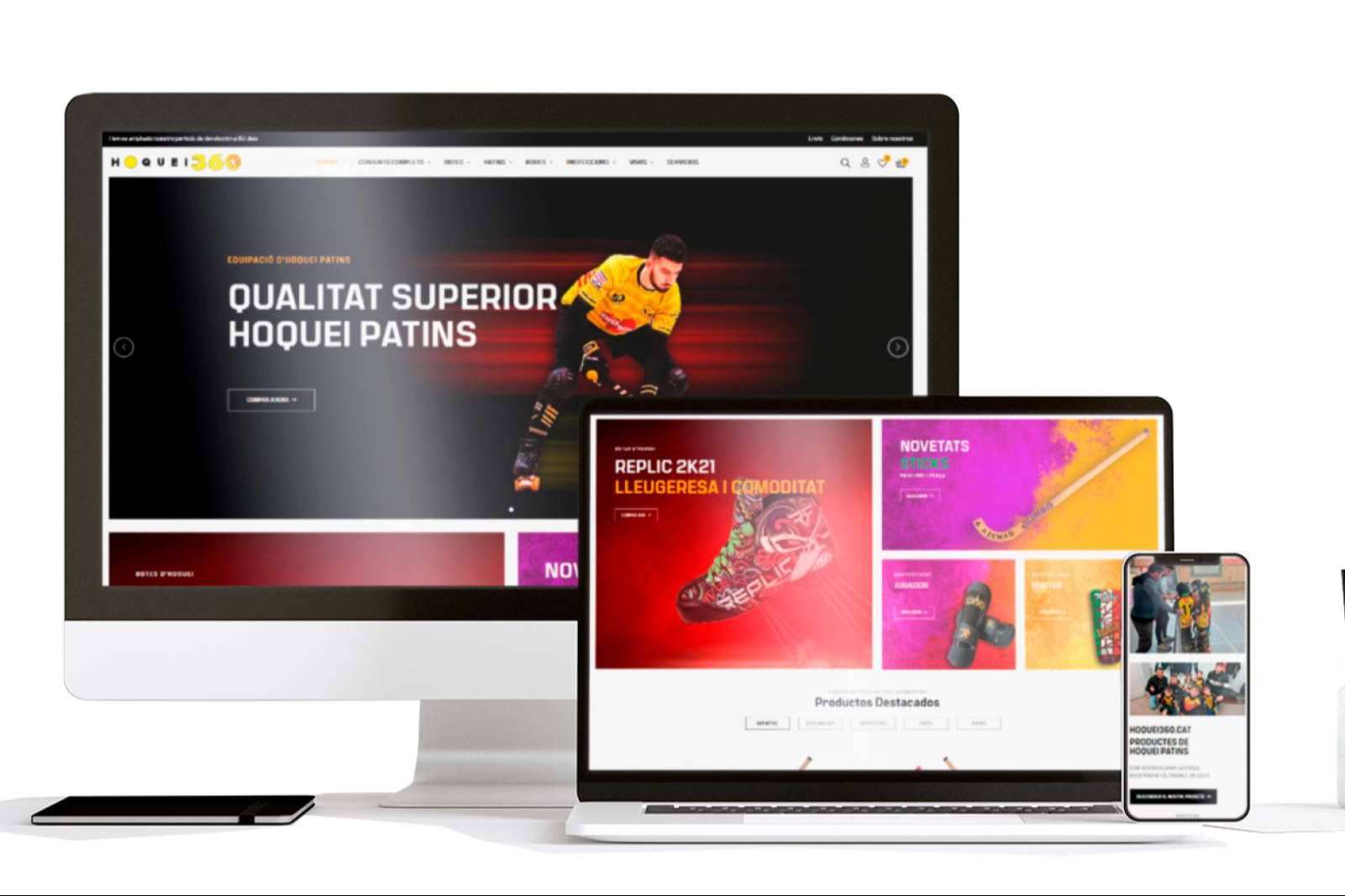 Hoquei360 surge como solución para padres que buscan equipamiento especializado en hockey sobre patines