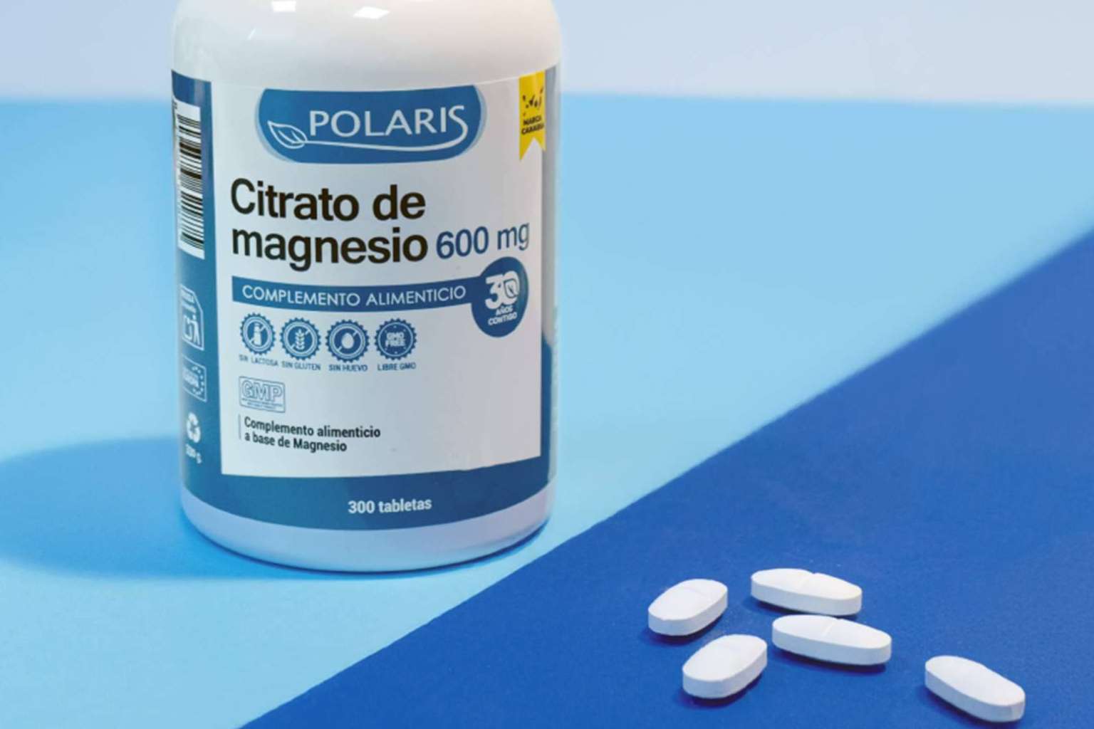Polaris Fórmula presenta su Citrato de Magnesio en formato de 300 comprimidos