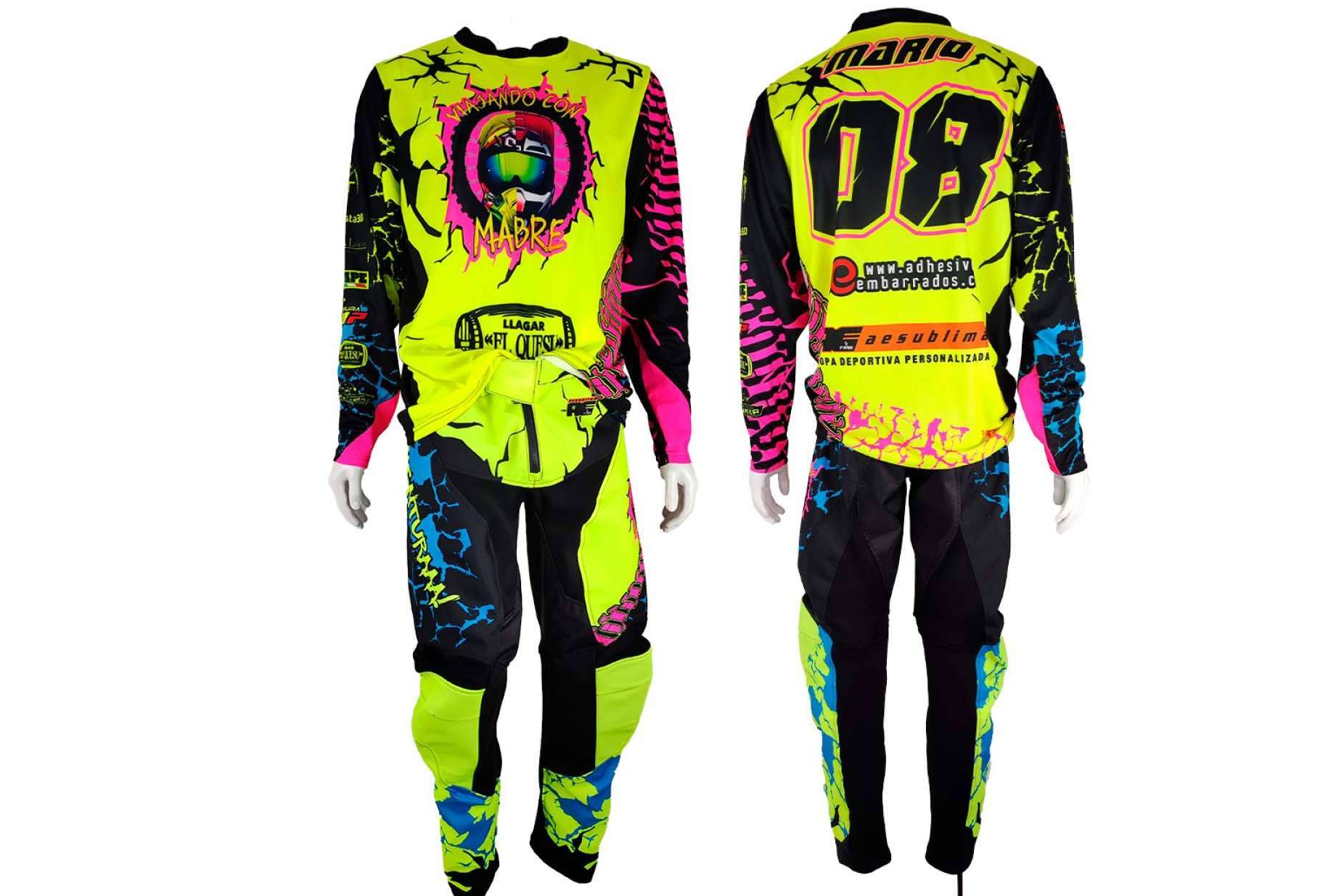 Equipaciones offroad diseñadas para destacar en la nueva temporada, por ADHESIVOSEMBARRADOS