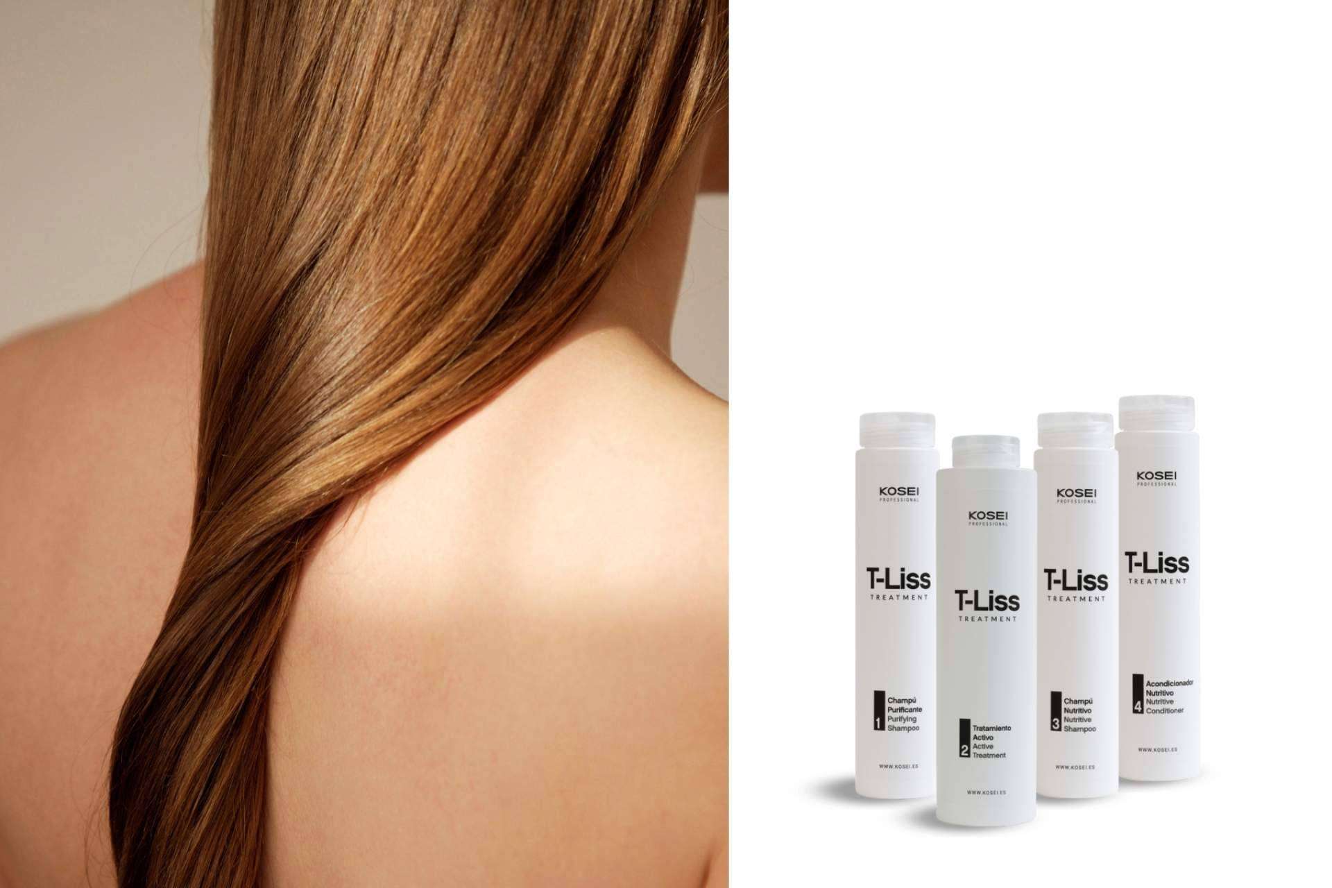 Alisado con keratina y profesional T-Liss, las claves de KOSEI para un cabello liso y cuidado