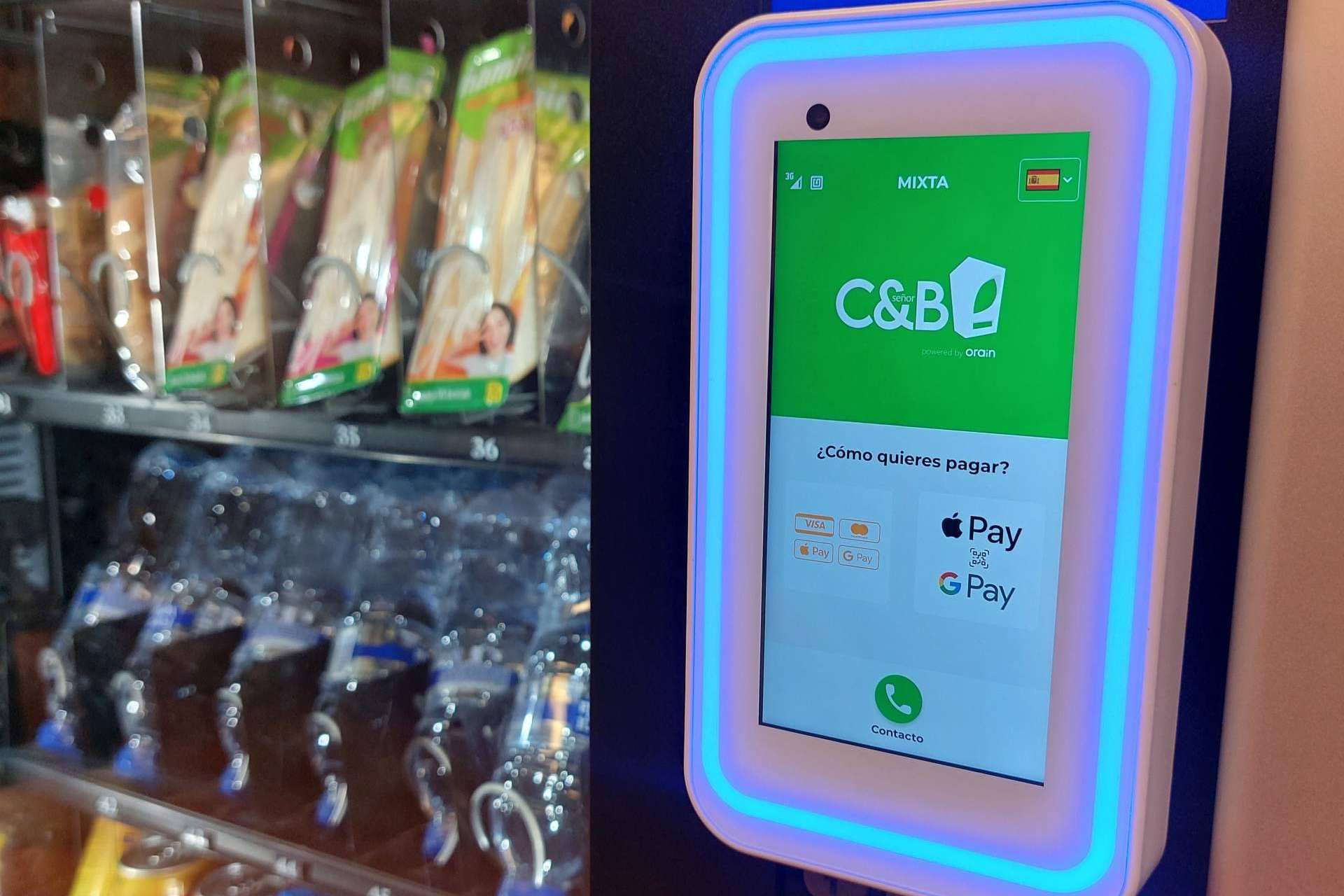 C&B Señor optimiza el vending con sus máquinas expendedoras en Madrid
