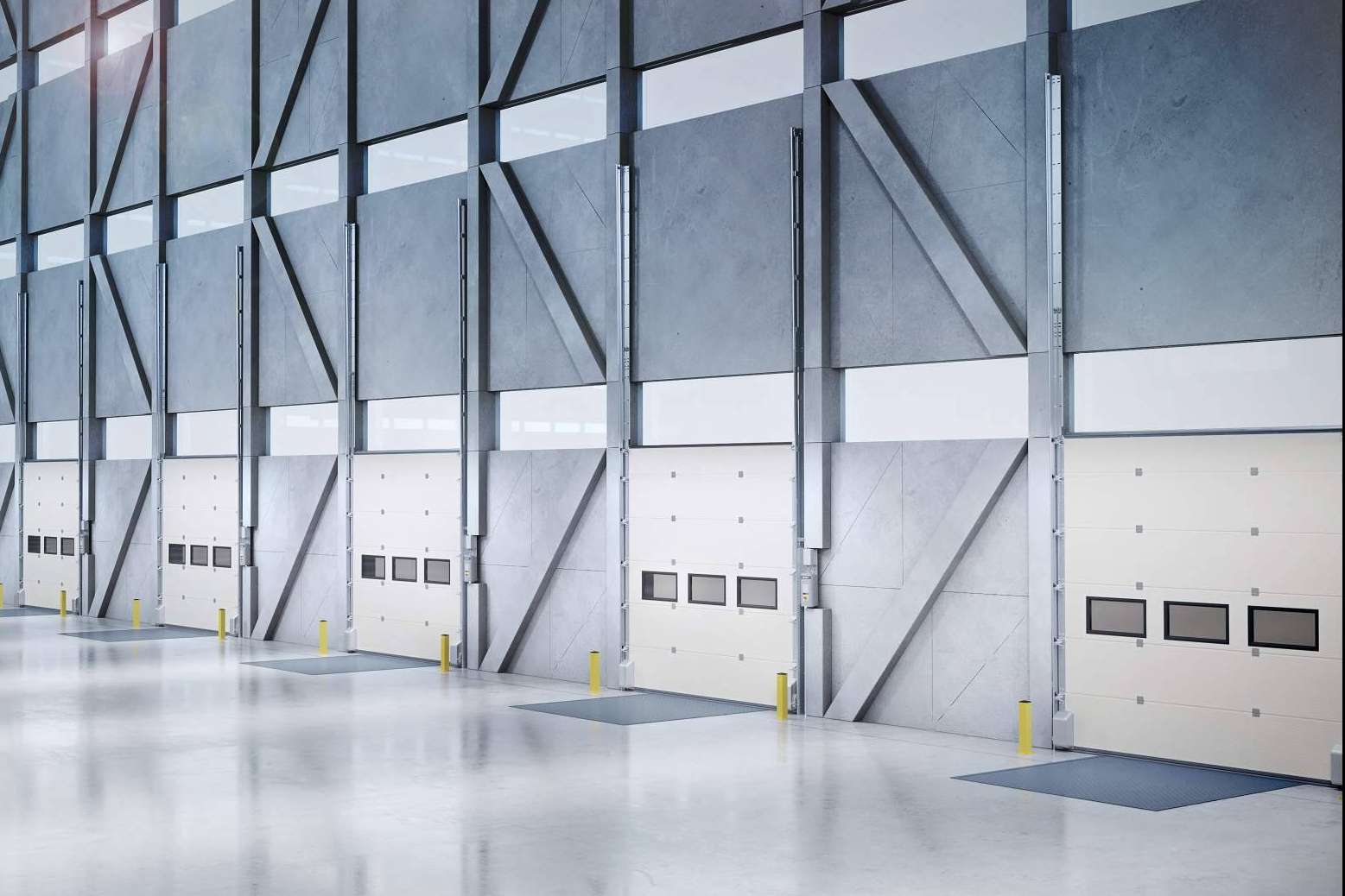 La gama de puertas seccionales de ASSA ABLOY se amplía con el innovador modelo 1142P Dual Drive