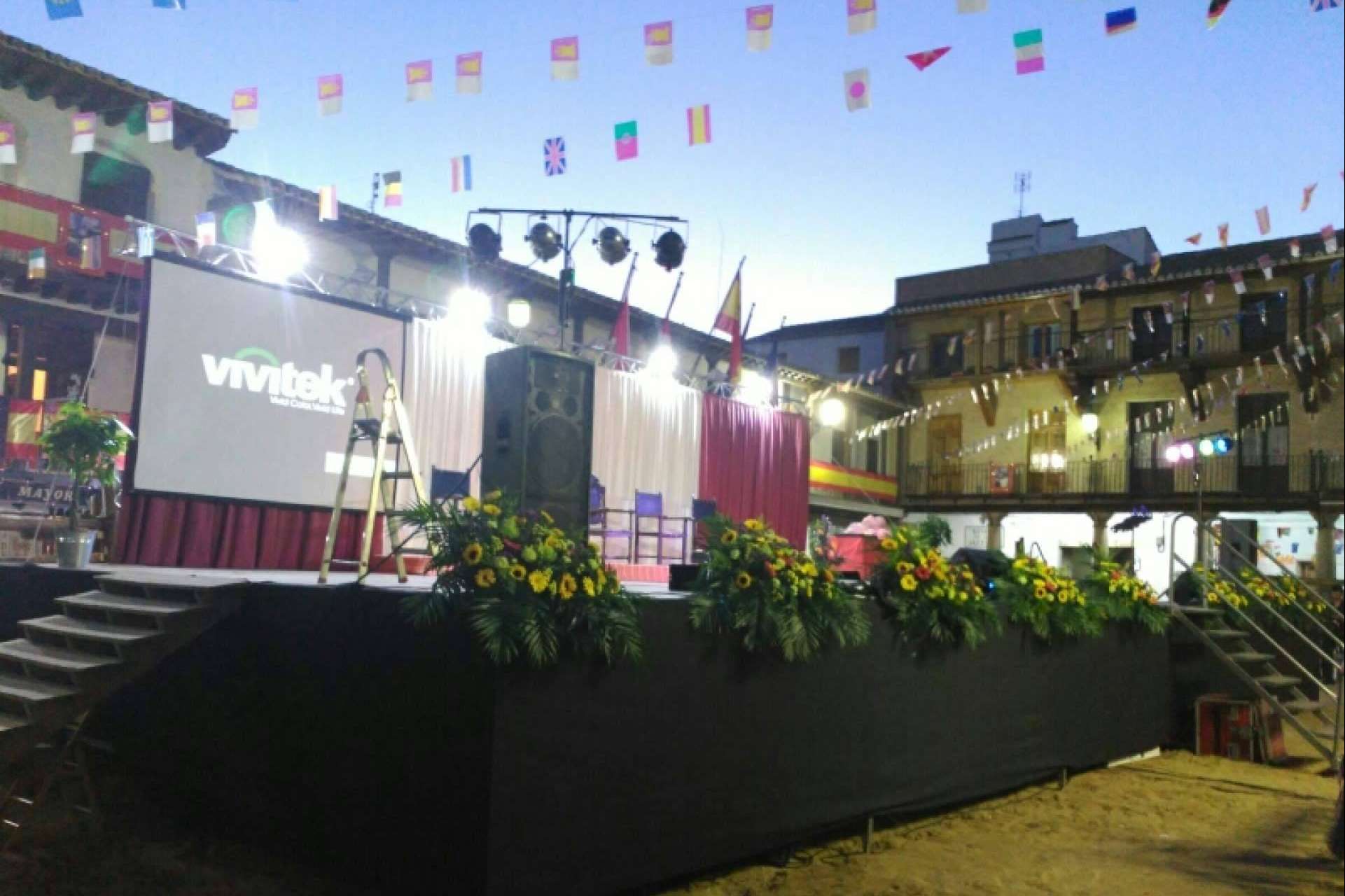 Servicios audiovisuales para eventos de empresa y corporativos