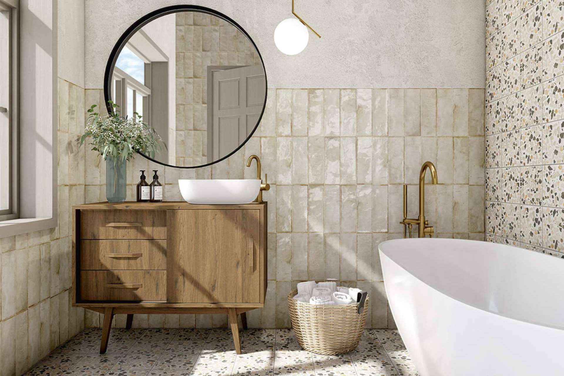 Interazulejo presenta las tendencias en azulejos para baño que dominarán en 2025