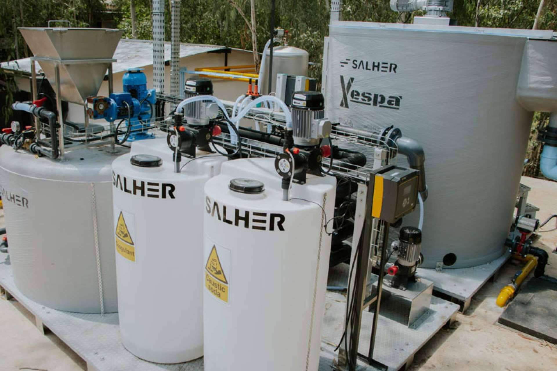 Salher implementa soluciones avanzadas para el tratamiento sostenible de aguas residuales industriales