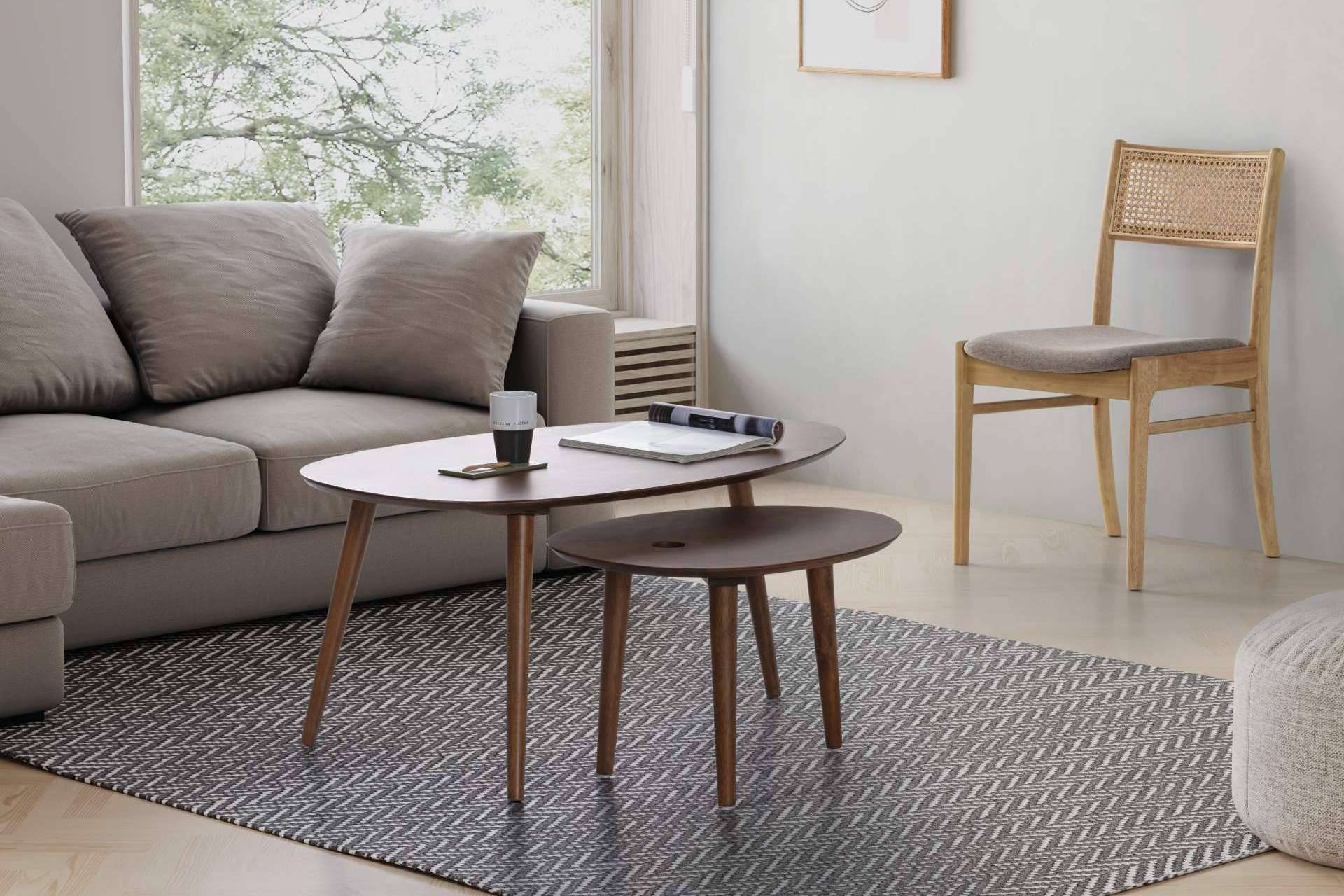 Decoración sin grandes inversiones; mesas de centro modernas y económicas en Top Mueble