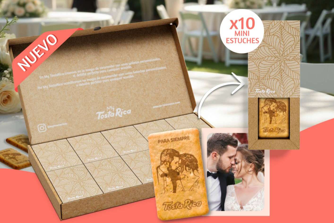 My TostaRica presenta nuevas galletas personalizadas para eventos especiales