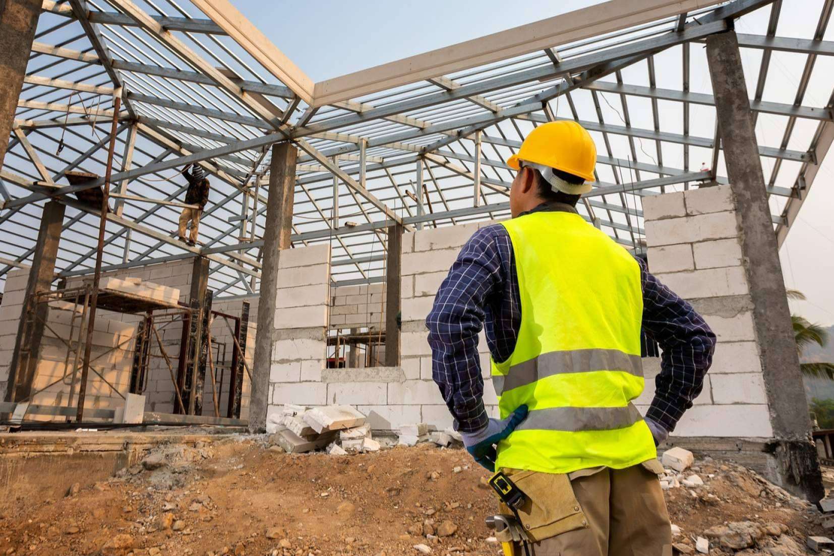La construcción creció un 5% durante 2024 en España