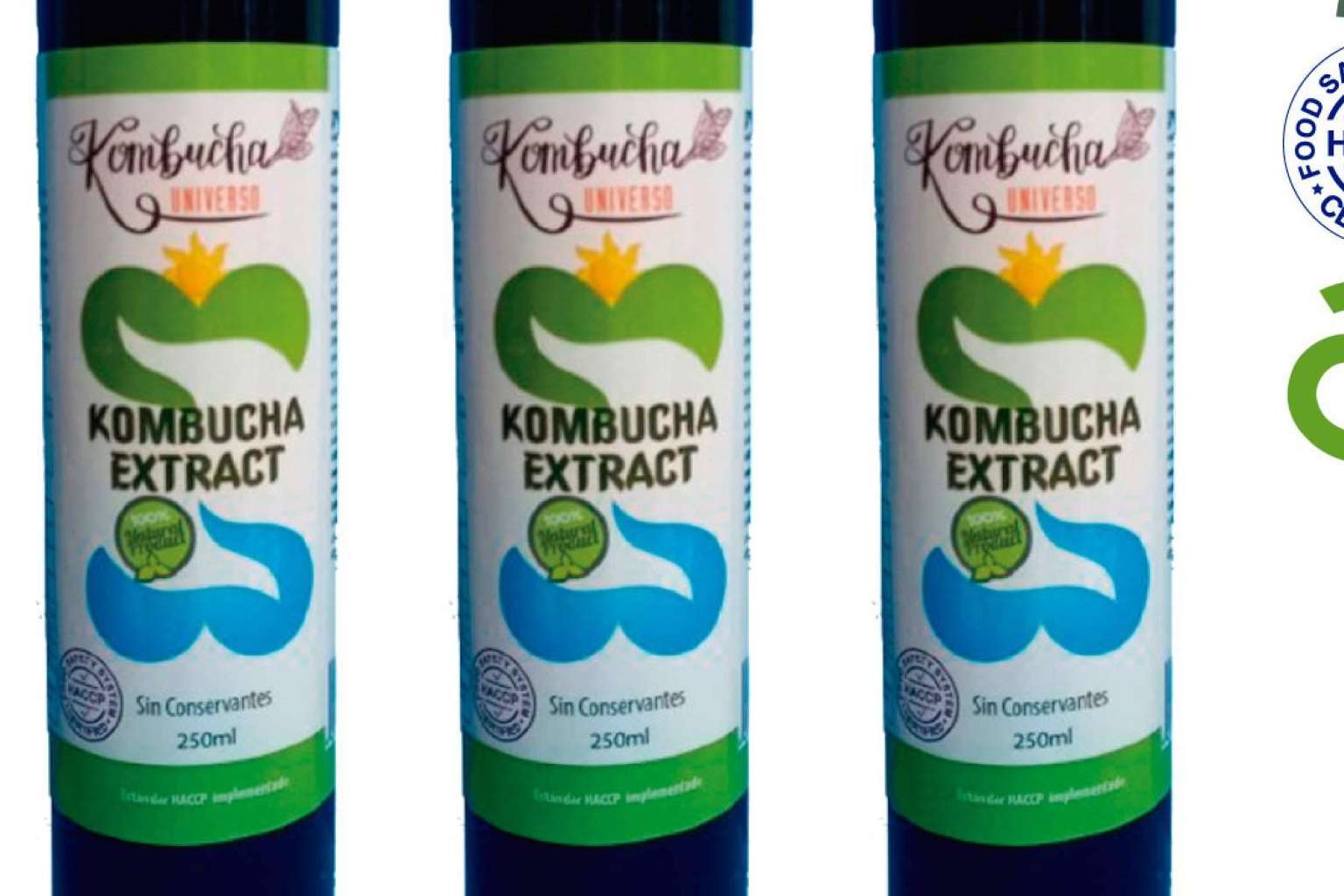 Kombucha Universo revoluciona el mercado con sus exclusivos extractos de Kombucha de fermentación prolongada
