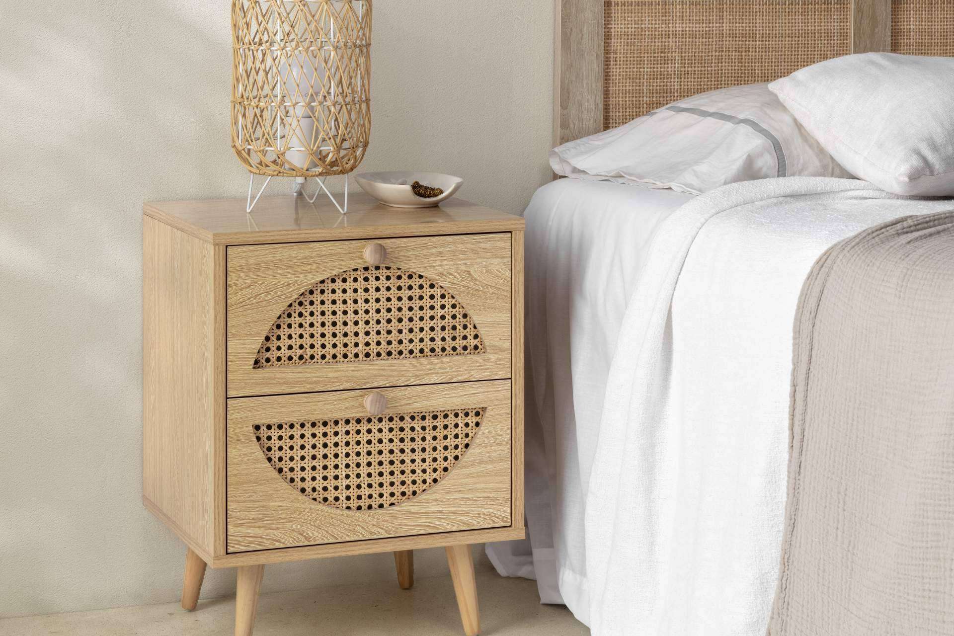 El dormitorio cobra protagonismo con las mesitas de noche modernas de Top Mueble