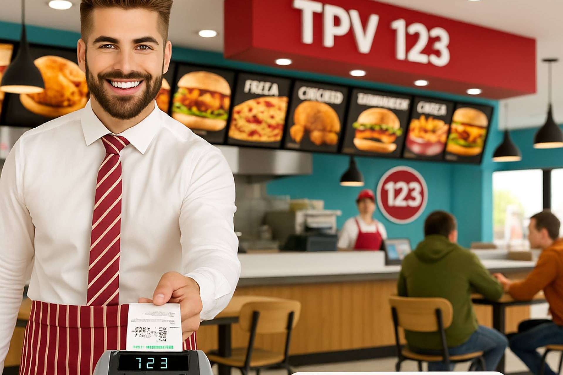 TPV 123 FastFood, el aliado digital para la gestión de establecimientos de comida rápida
