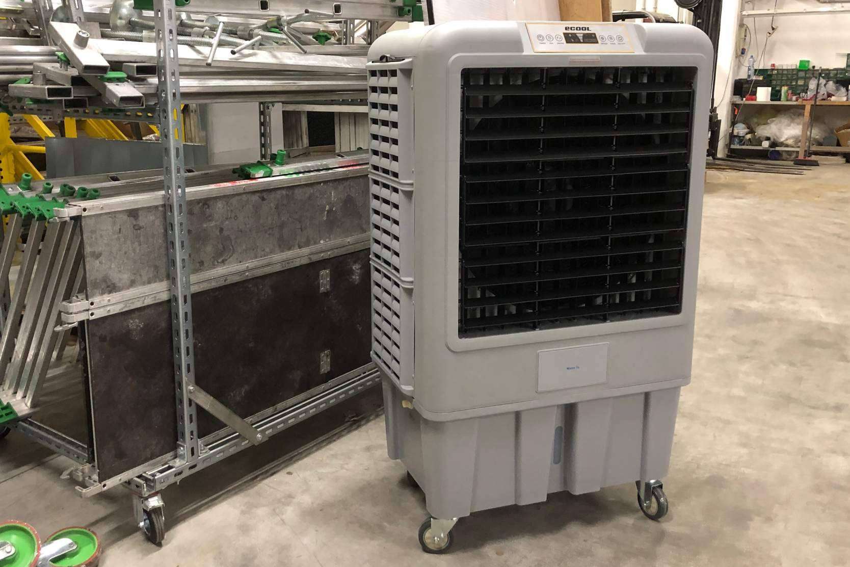 Climatización portátil profesional; una solución práctica con bajo consumo
