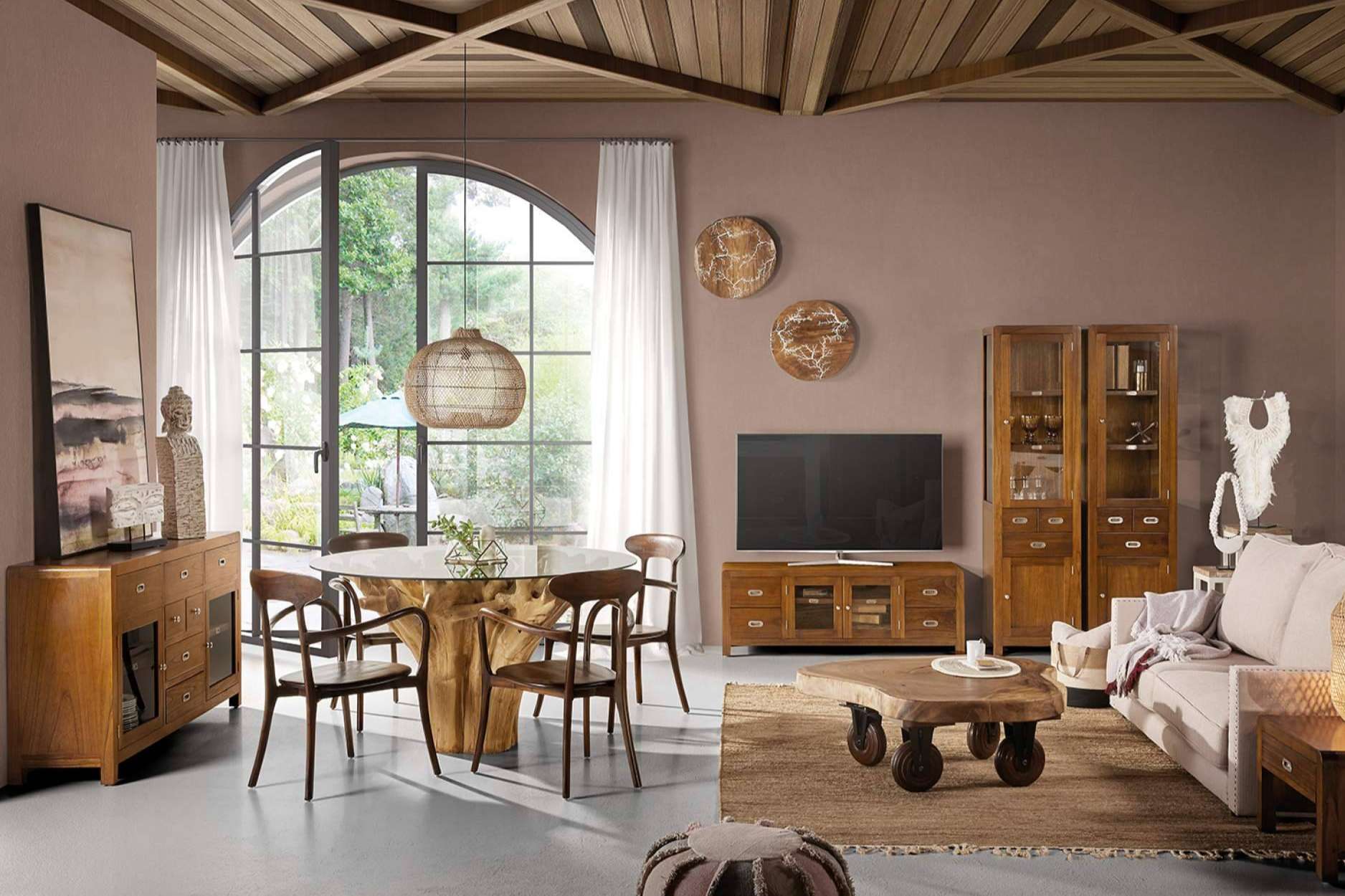 Muebles La Factoría reinterpreta el diseño colonial en madera maciza y alma artesanal