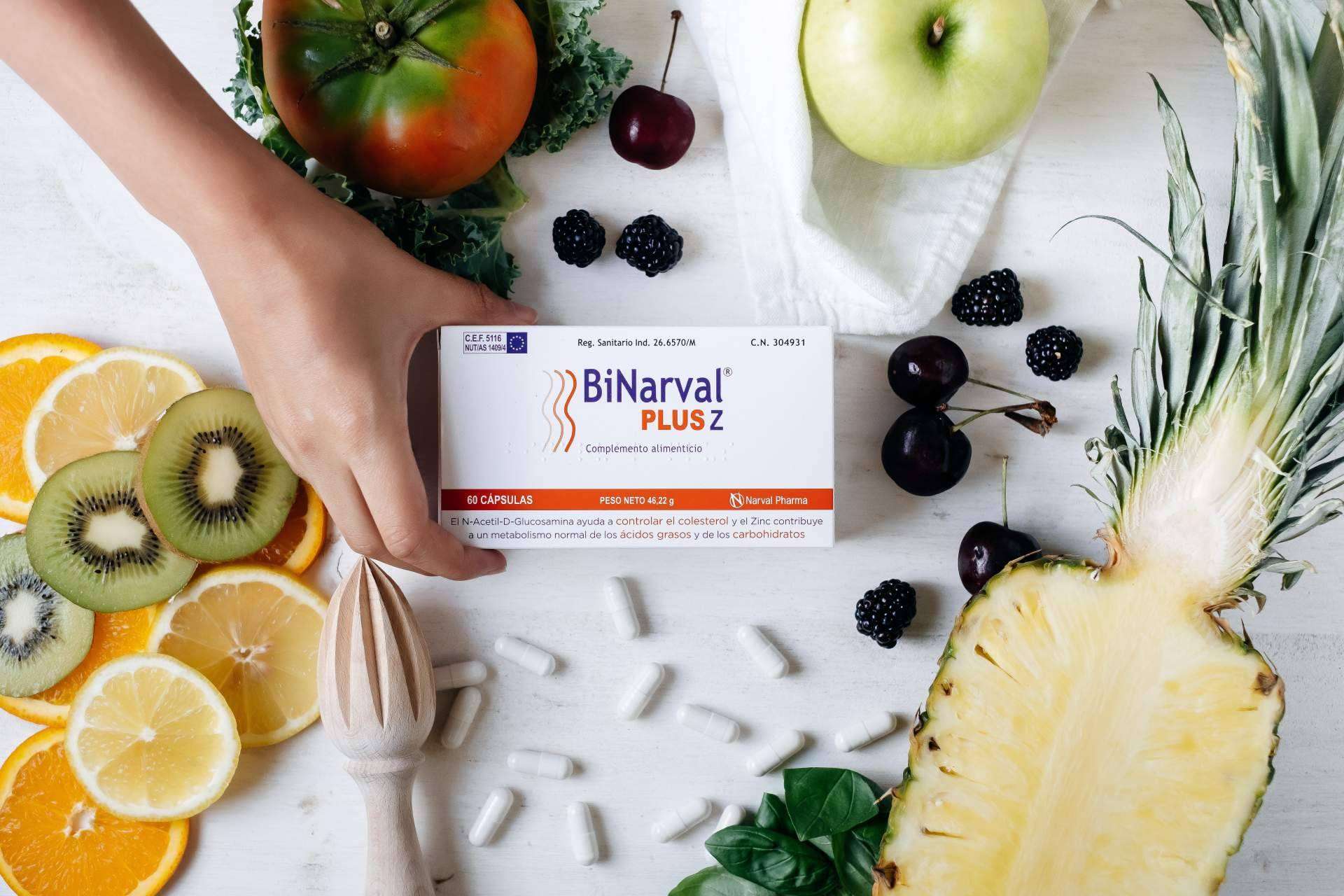 Narval Pharma presenta Binarval Plus Z, complemento para controlar peso y colesterol
