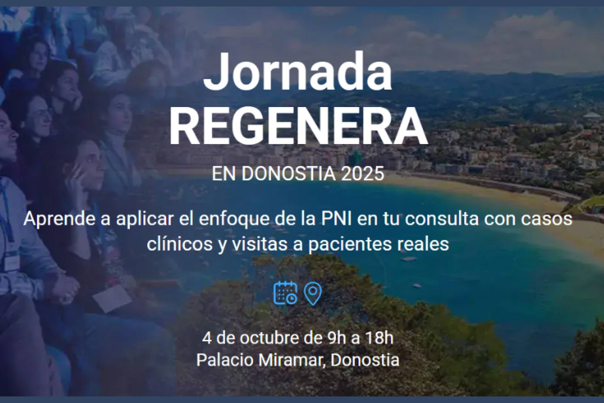 Regenera lanza una innovadora jornada de formación para profesionales de la salud en Donostia