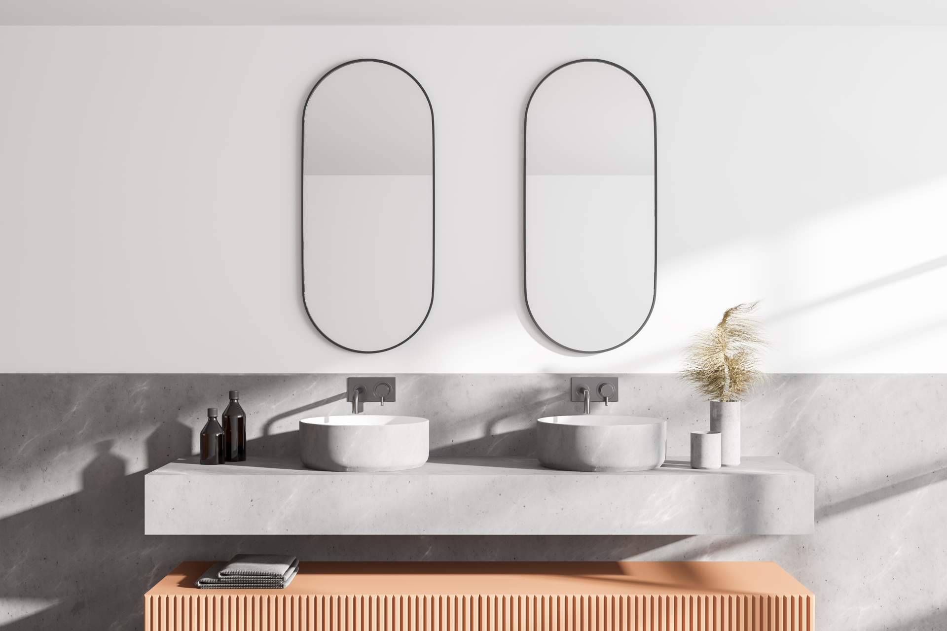 Elegir el espejo de baño perfecto requiere equilibrio entre medidas, luz y estilo