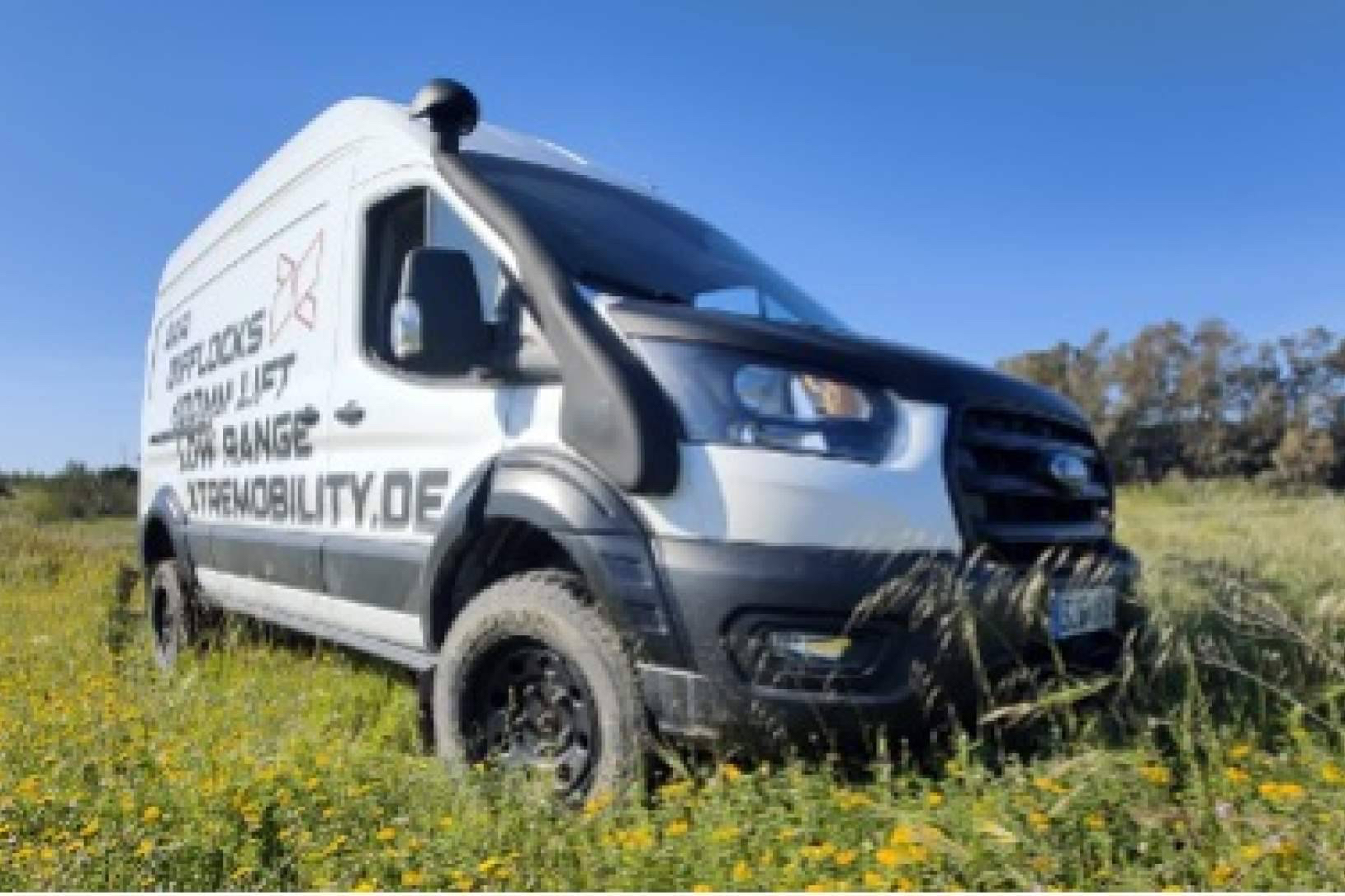 Ford Transit Xtremobility; la furgoneta que se convierte en todoterreno 4×4
