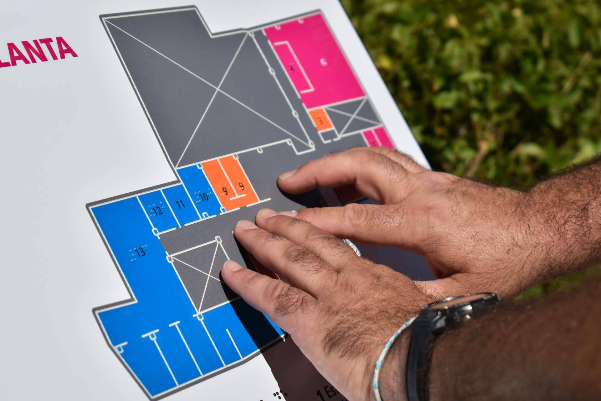 Planos hápticos, una herramienta clave para mejorar la accesibilidad en entornos arquitectónicos