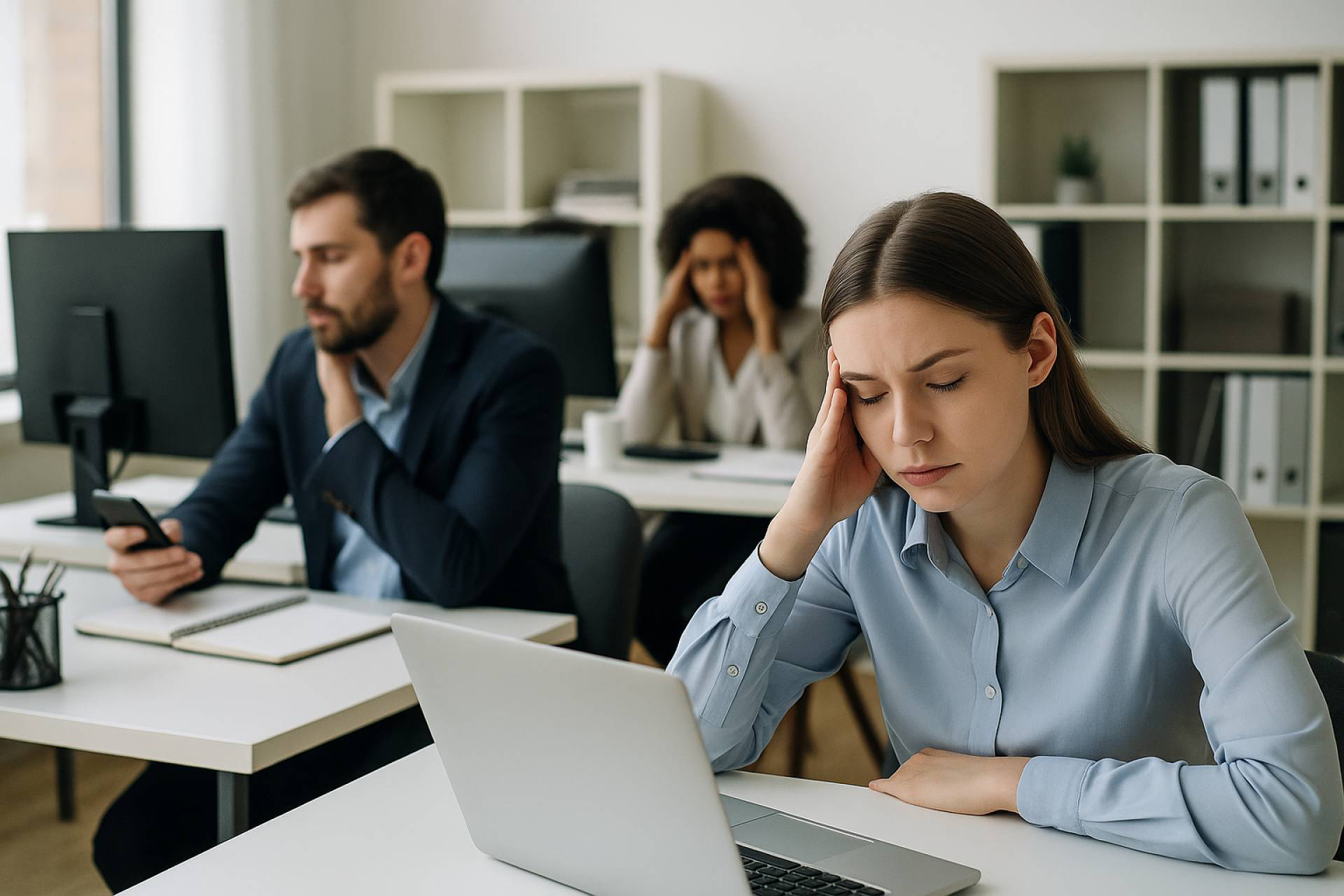 Distracción crónica y estrés laboral; una amenaza silenciosa para el bienestar corporativo