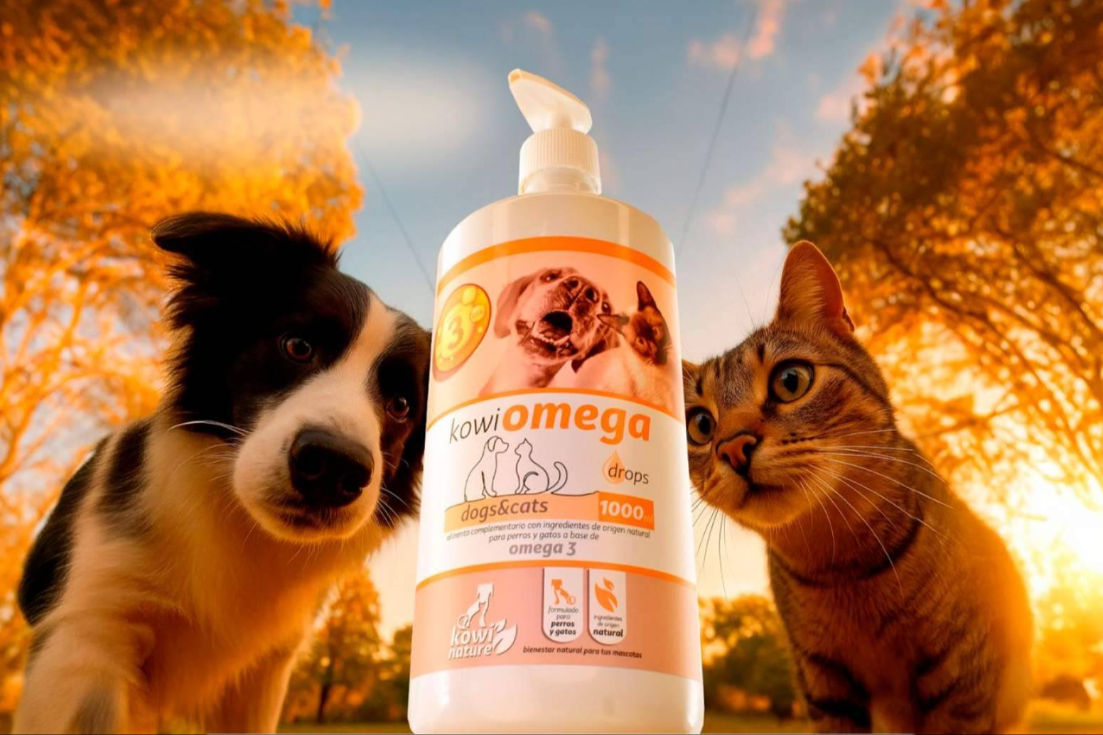 Los nuevos suplementos naturales para perros y gatos de Kowi Nature que no se pueden perder